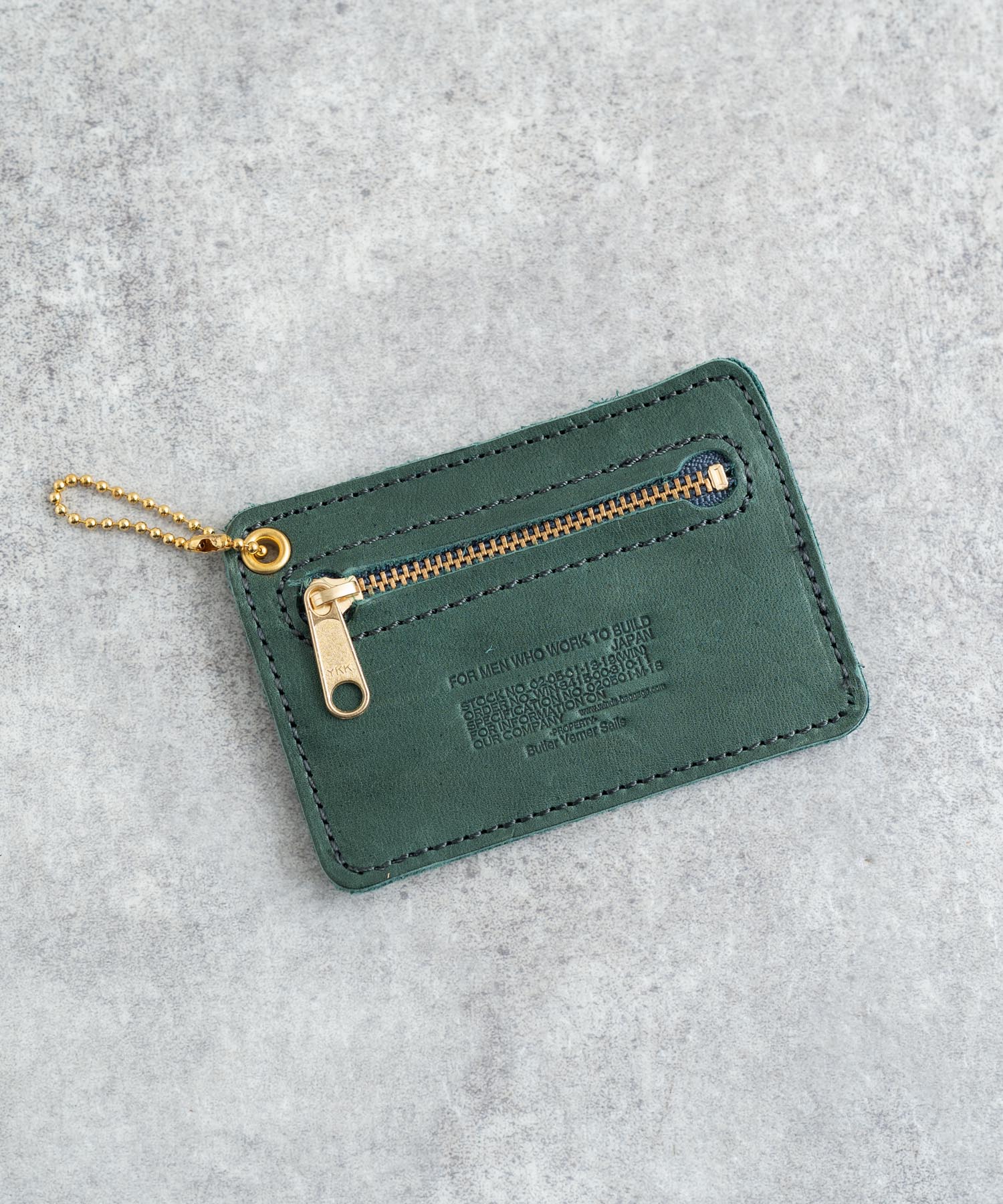 Rocky Monroe Pass Case, Commuter Pass Holder, ID Card, IC Commuter Ticket Holder, Men's, Women's, Made in Japan, Genuine Leather, Horse Leather, Natural Finish, Domestic Production, Simple, Commuting, Schooling, Coins, Keys, Plain, Logo