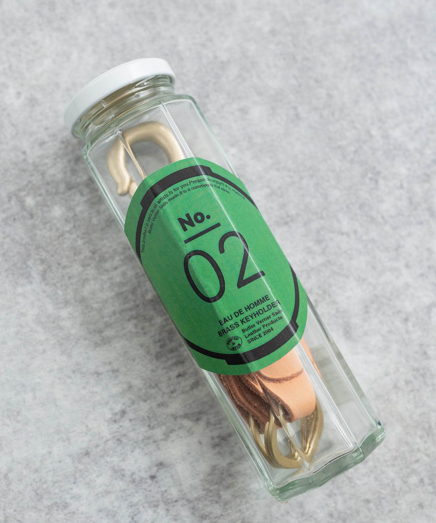 Rocky Monroe Keychain Double Ring brass Brass Men's Genuine Leather Cowhide Tochigi Leather Key Ring Key Charm Key Chain Nascaan 3-Chain Belt Loop Leather Goods Keys