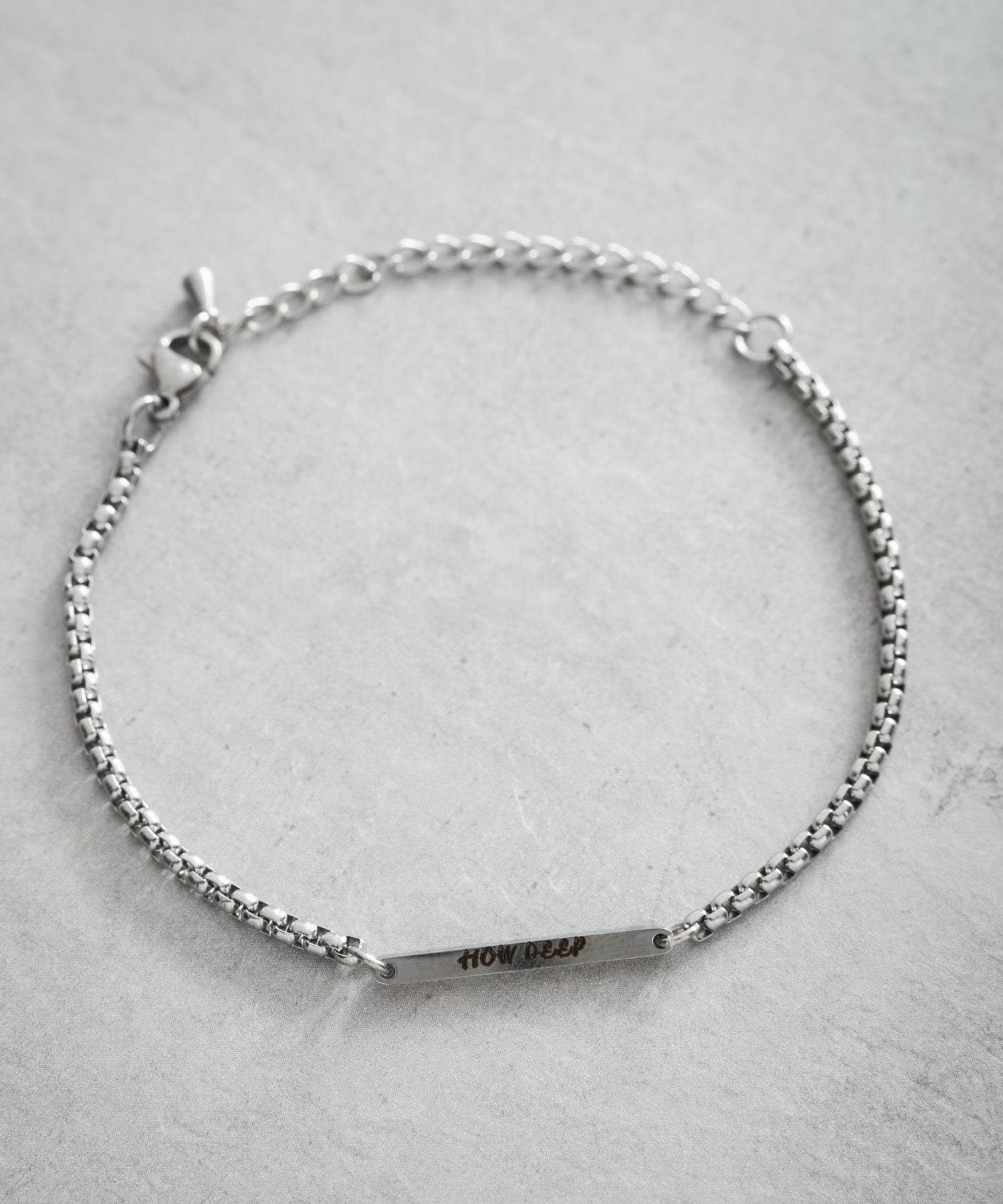 Rocky Monroe Stainless Steel Bracelet for Men and Women Chain with Lobster Clasp Mantel Style with Charm Unisex Accessory Simple Casual Bangle Pair Matching