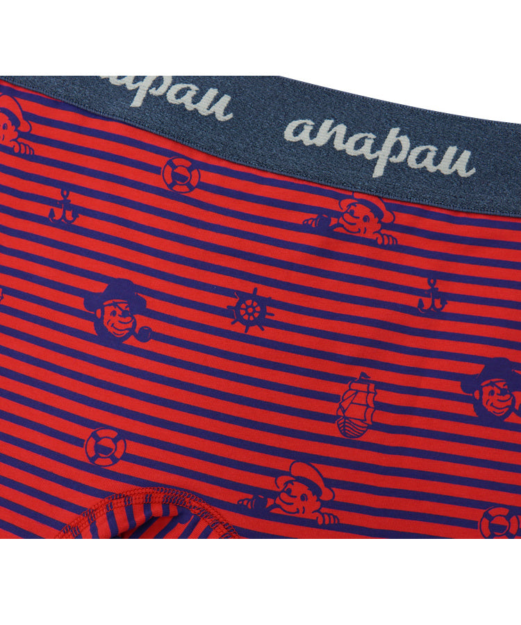 Rocky Monroe Boxer Pants Men's Underwear Low Rise Fly Front Closed Made in Japan Domestic Men's Underwear Gift Stretch Pattern Relax Father's Day Boyfriend Anniversary 【Non-returnable item】