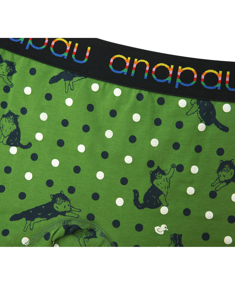Rocky Monroe Boxer Pants Men's Underwear Low Rise Fly Front Closed Made in Japan Domestic Men's Underwear Gift Stretch Pattern Relax Father's Day Boyfriend Anniversary 【Non-returnable item】