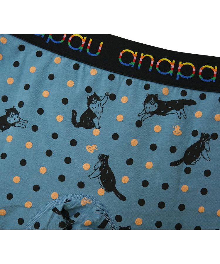 Rocky Monroe Boxer Pants Men's Underwear Low Rise Fly Front Closed Made in Japan Domestic Men's Underwear Gift Stretch Pattern Relax Father's Day Boyfriend Anniversary 【Non-returnable item】