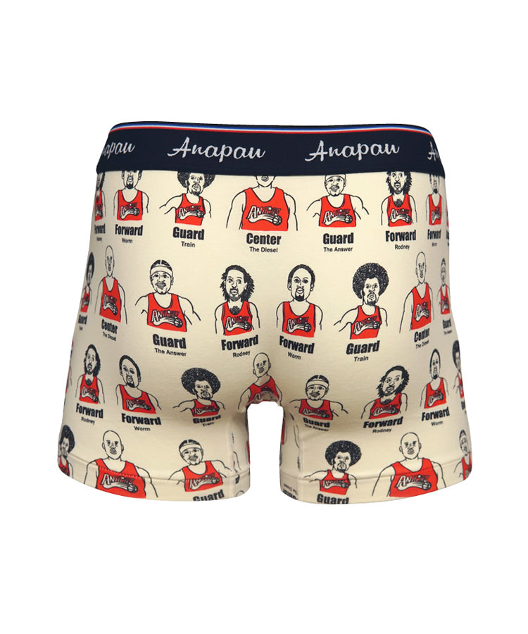 Rocky Monroe Boxer Pants Men's Underwear Low Rise Fly Front Closed Made in Japan Domestic Men's Underwear Gift Stretch Pattern Relax Father's Day Boyfriend Anniversary 【Non-returnable item】