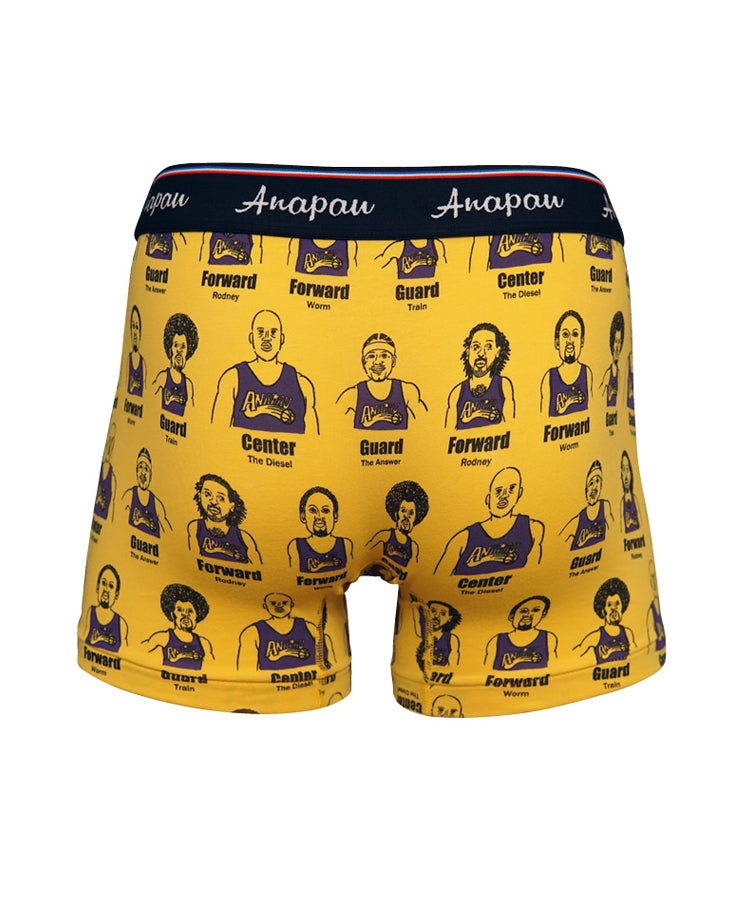 Rocky Monroe Boxer Pants Men's Underwear Low Rise Fly Front Closed Made in Japan Domestic Men's Underwear Gift Stretch Pattern Relax Father's Day Boyfriend Anniversary 【Non-returnable item】