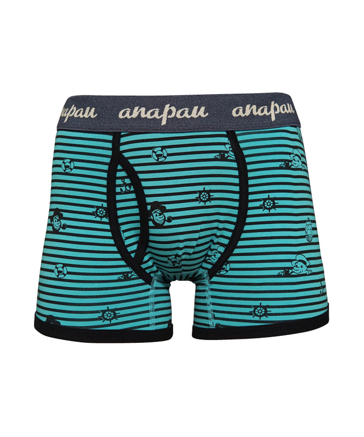 Rocky Monroe Boxer Pants Men's Underwear Low Rise Fly Front Closed Made in Japan Domestic Men's Underwear Gift Stretch Pattern Relax Father's Day Boyfriend Anniversary 【Non-returnable item】