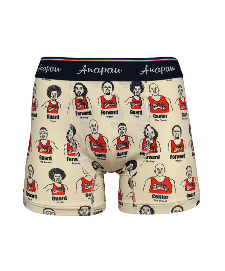 Rocky Monroe Boxer Pants Men's Underwear Low Rise Fly Front Closed Made in Japan Domestic Men's Underwear Gift Stretch Pattern Relax Father's Day Boyfriend Anniversary 【Non-returnable item】