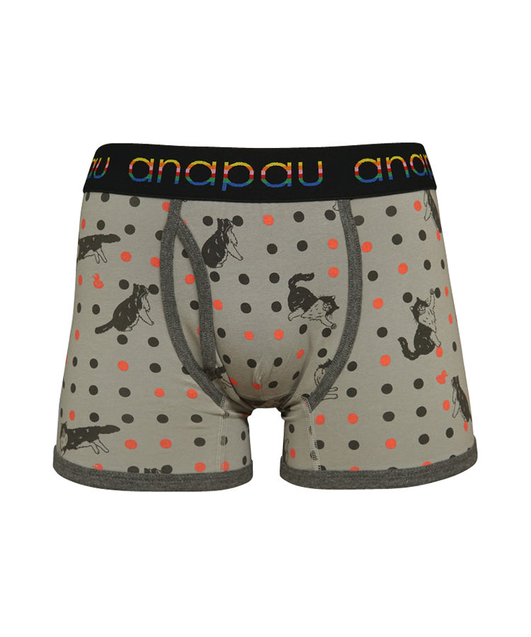 Rocky Monroe Boxer Pants Men's Underwear Low Rise Fly Front Closed Made in Japan Domestic Men's Underwear Gift Stretch Pattern Relax Father's Day Boyfriend Anniversary 【Non-returnable item】