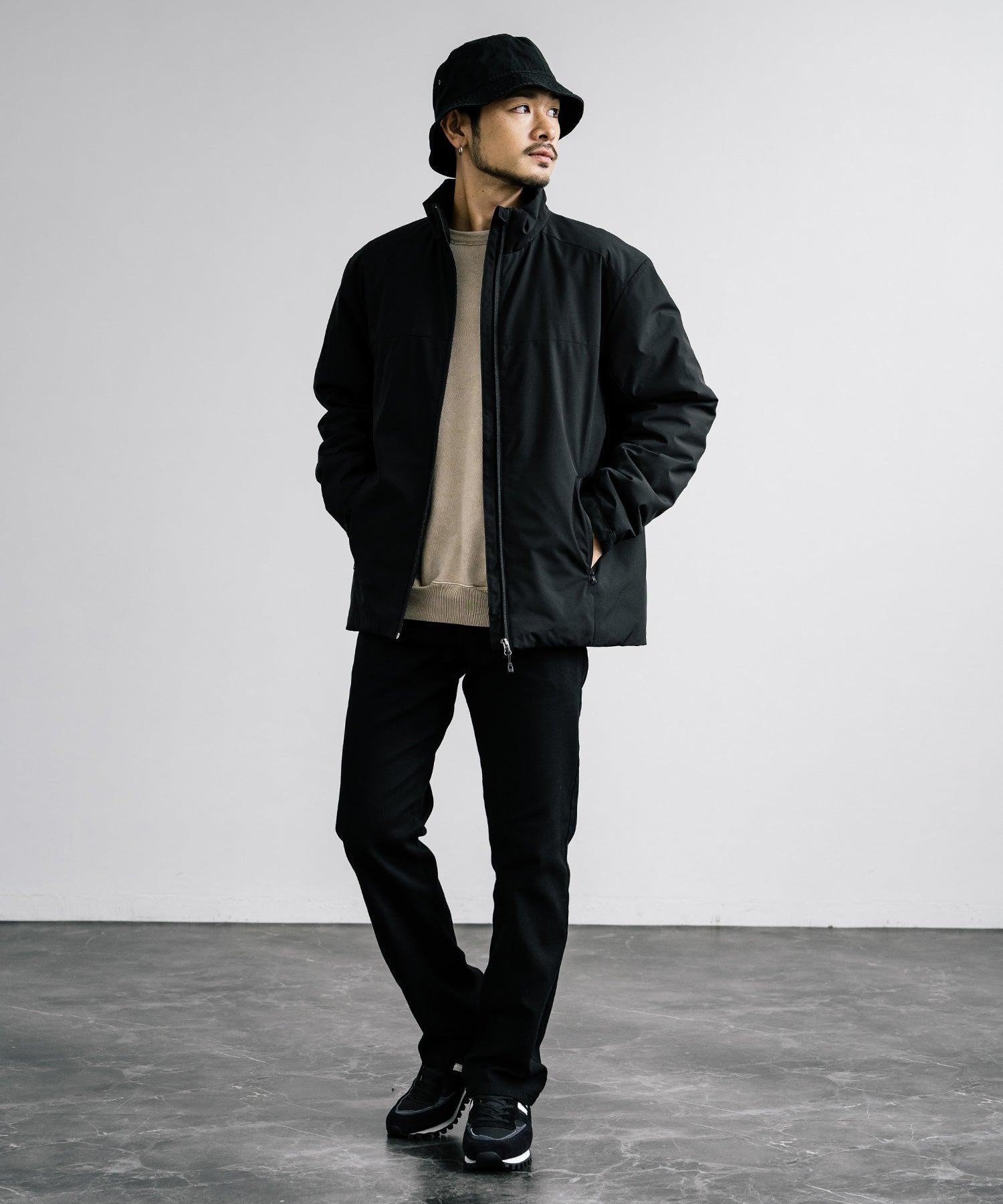 ロッキーモンロー Rocky Monroe 卡其褲 伸縮 男士 女士 直筒 錐形 常規合身 5口袋 素色 休閒 Hanes ヘインズ 14110