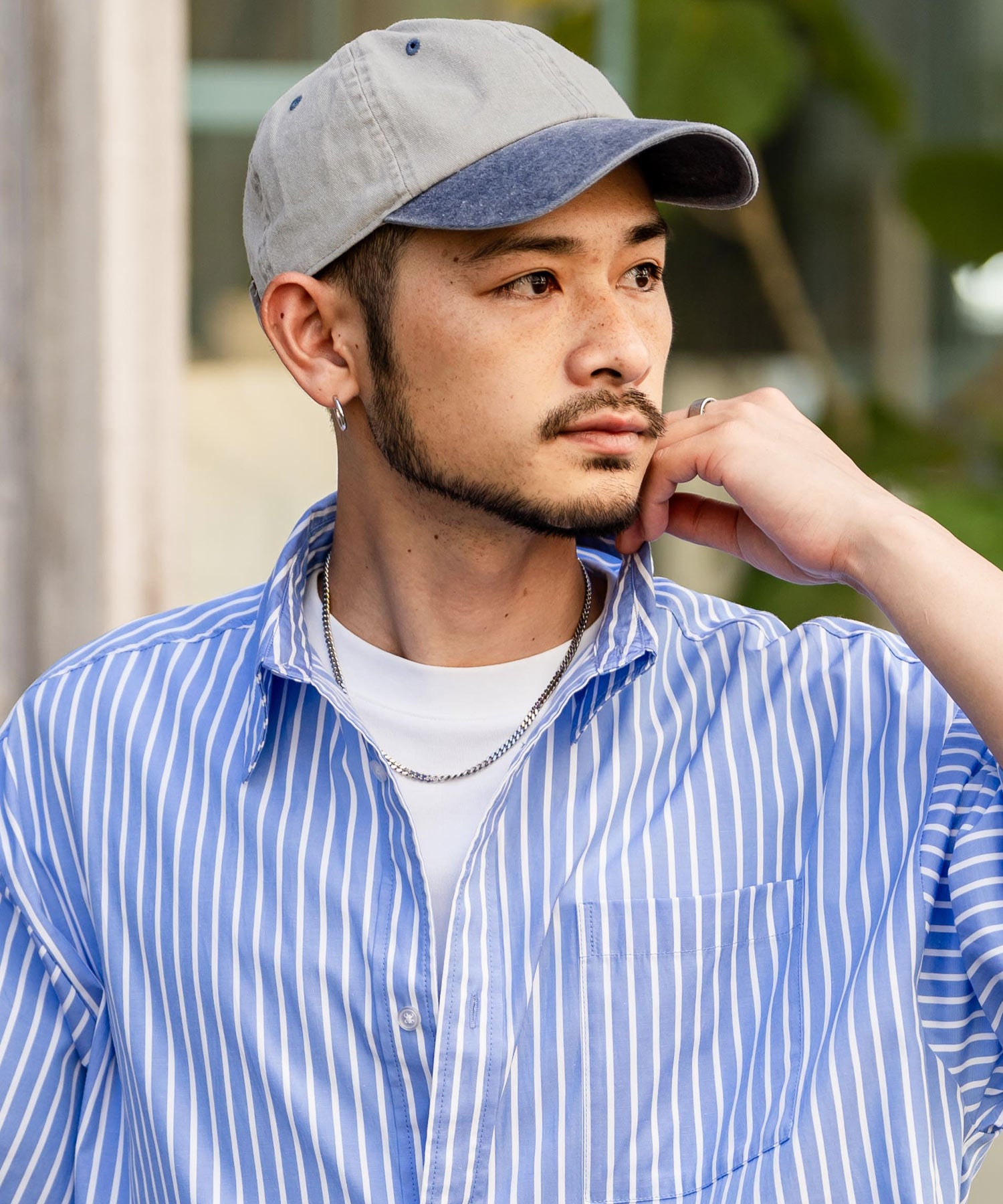 Rocky Monroe NEWHATTAN Baseball Cap Low Cap Men Women Hat Pigment Dye Sun Protection Heat Stroke Prevention Plain Two-Tone 14461