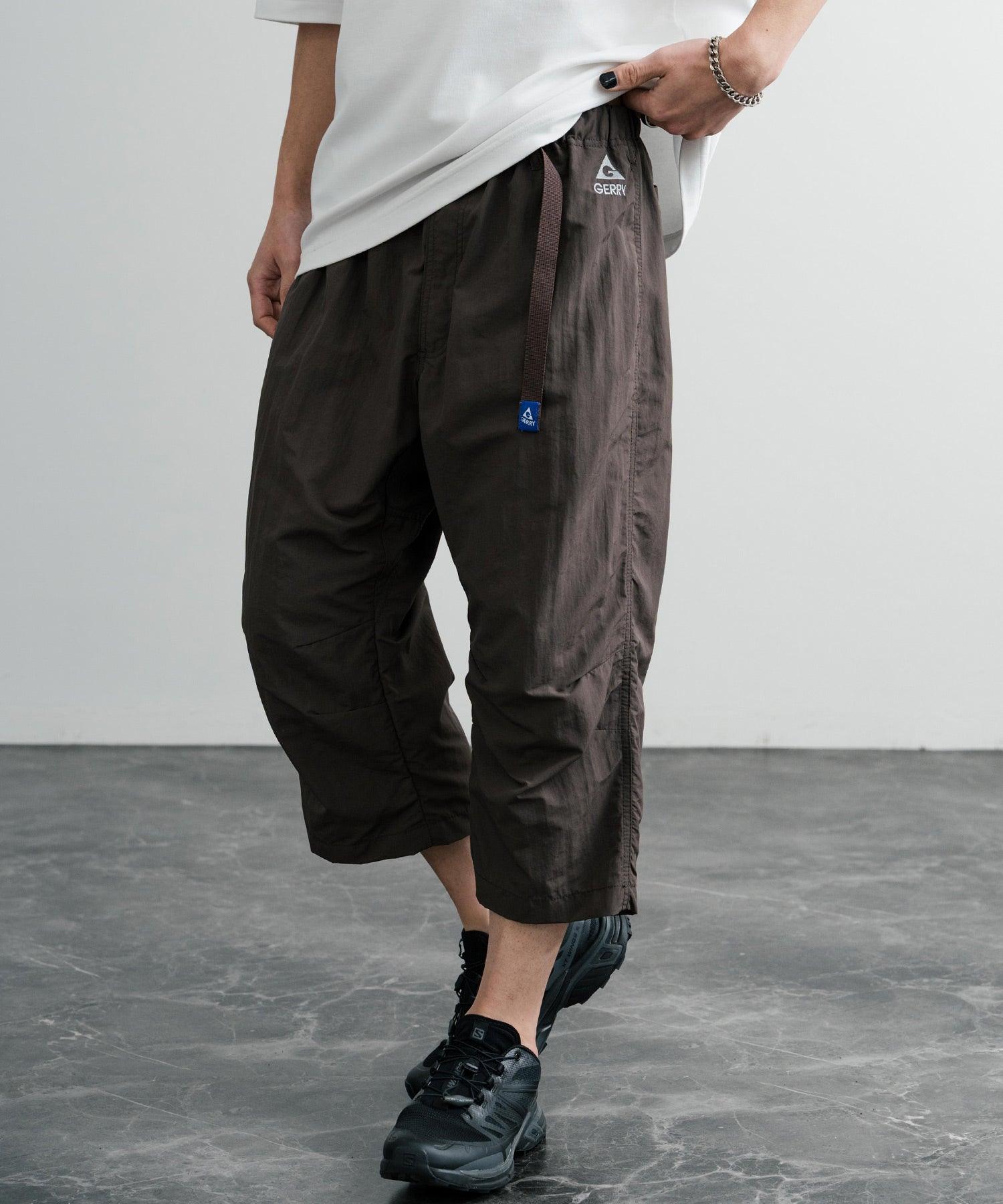 ロッキーモンロー Rocky Monroe 接触冷感 GERRY ジェリー クライミングパンツ アンクル メンズ レディース イージー 無地 リラックス ゆったり ロゴ ワンポイント 14540 （41.オリーブ） 41.オリーブ