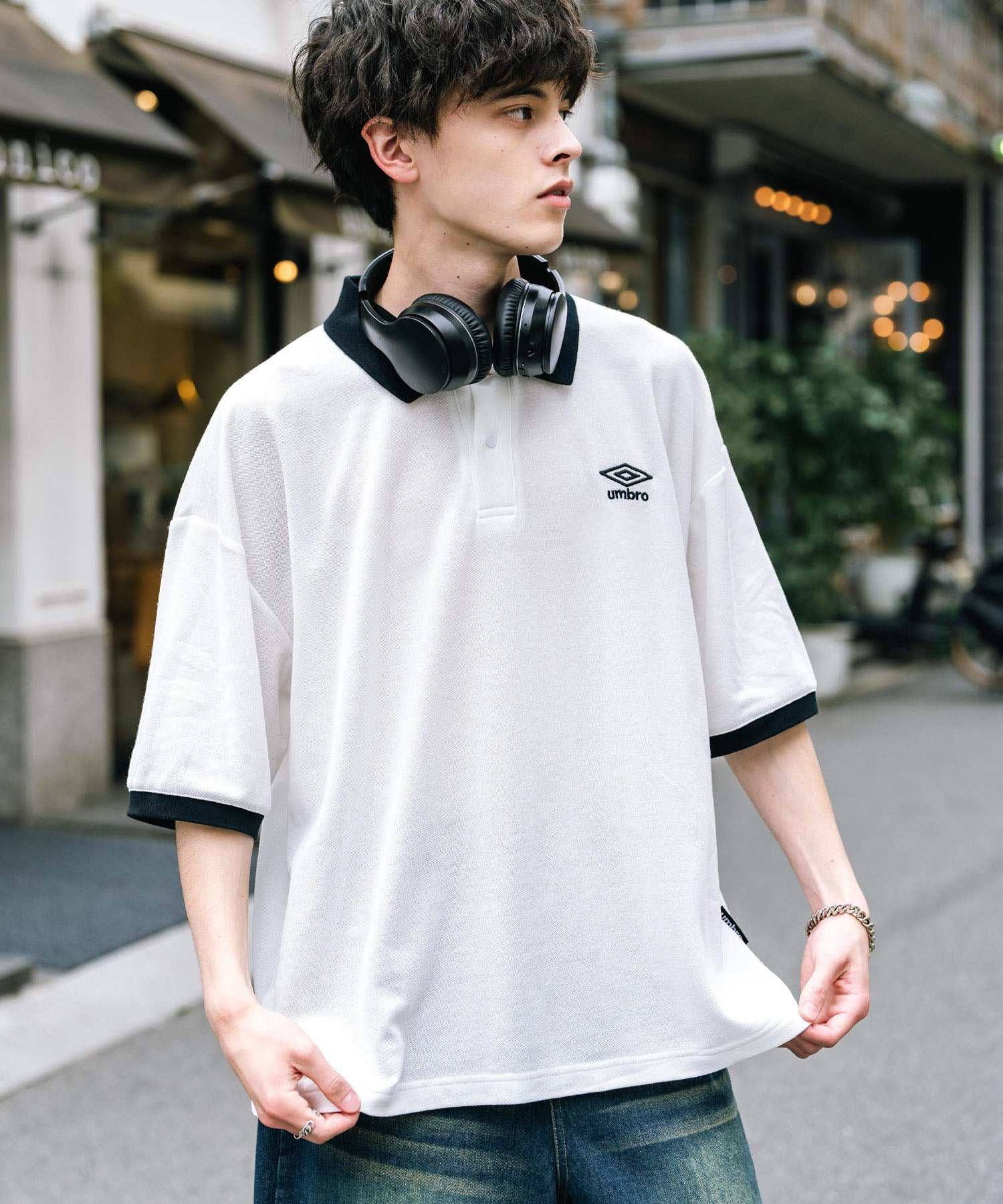 Umbro フラメンゴ ポロシャツ 10 Rocky Monroe UMBRO Polo Shirt Short Sleeve New Color Added Men's Women