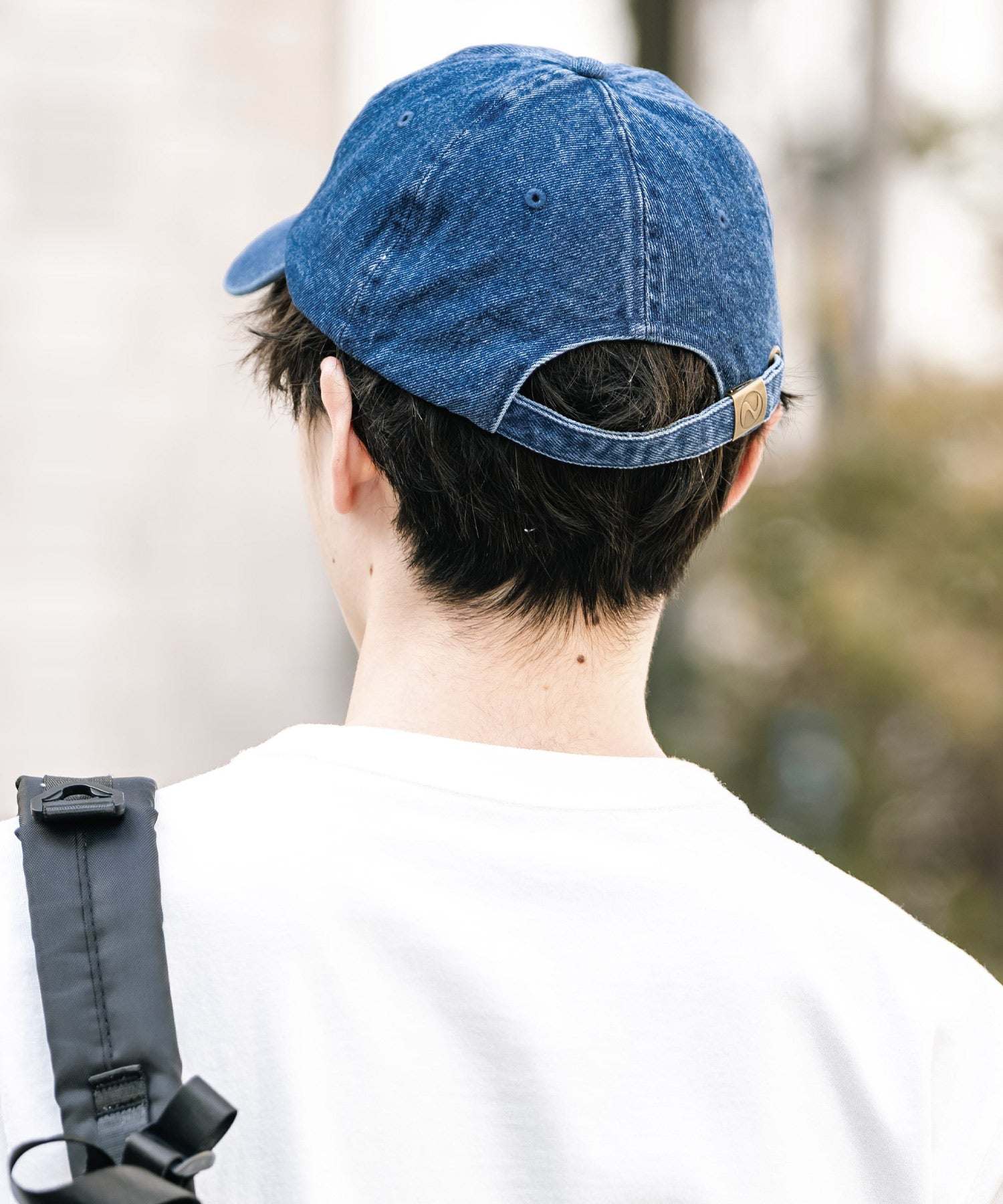 ロッキーモンロー Rocky Monroe NEWHATTAN ニューハッタン ベースボールキャップ デニム メンズ レディース ローキャップ 帽子 日よけ 熱中症対策 無地 ヴィンテージ 14562 （ライトブルー） ライトブルー