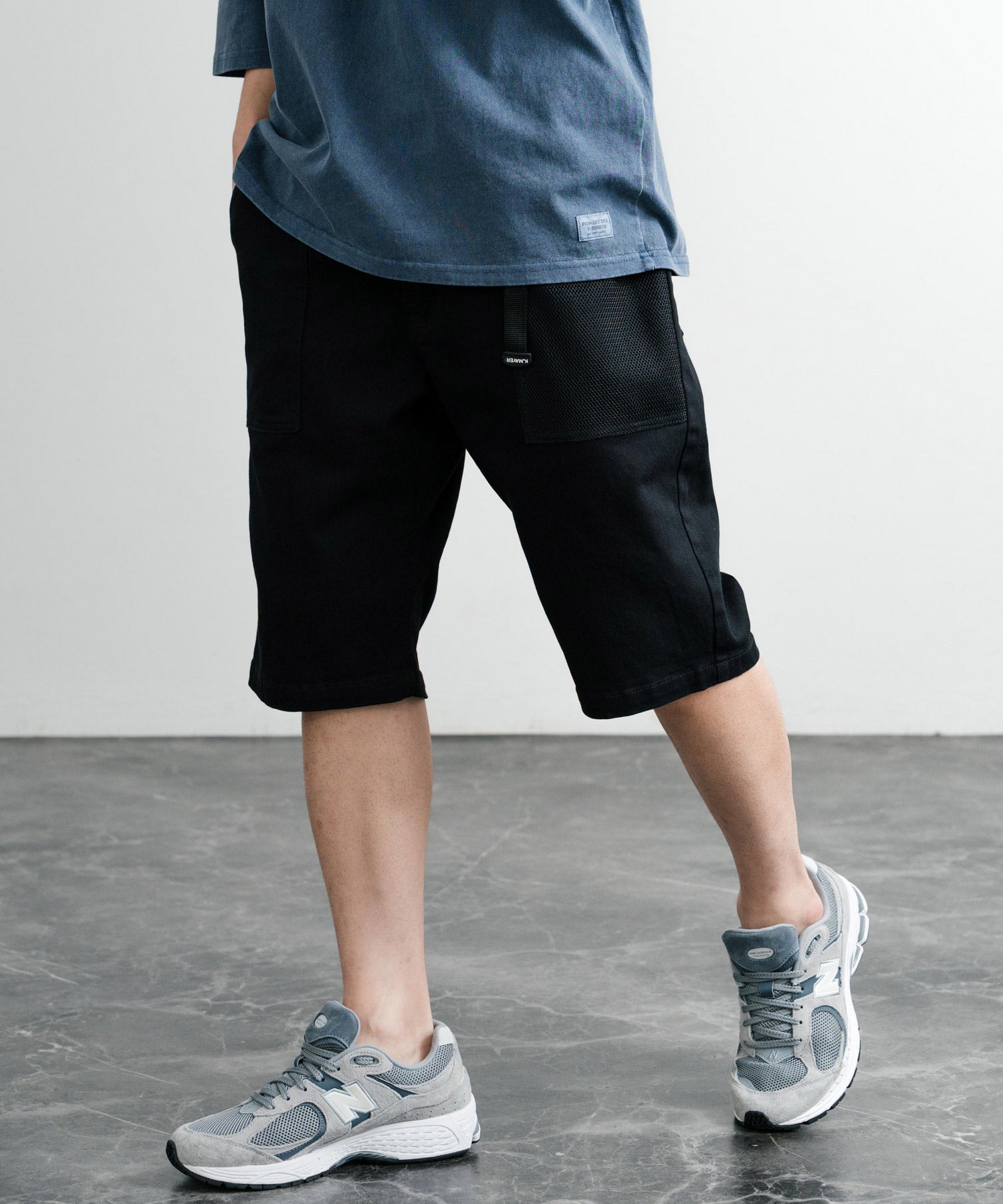 ロッキーモンロー Rocky Monroe ハーフパンツ クライミング ベイカー ショーツ メンズ ショートパンツ 短パン 膝丈 イージー ワイド 無地 KRIFF MAYER 2444000 14580 （68.オリーブ） 68.オリーブ