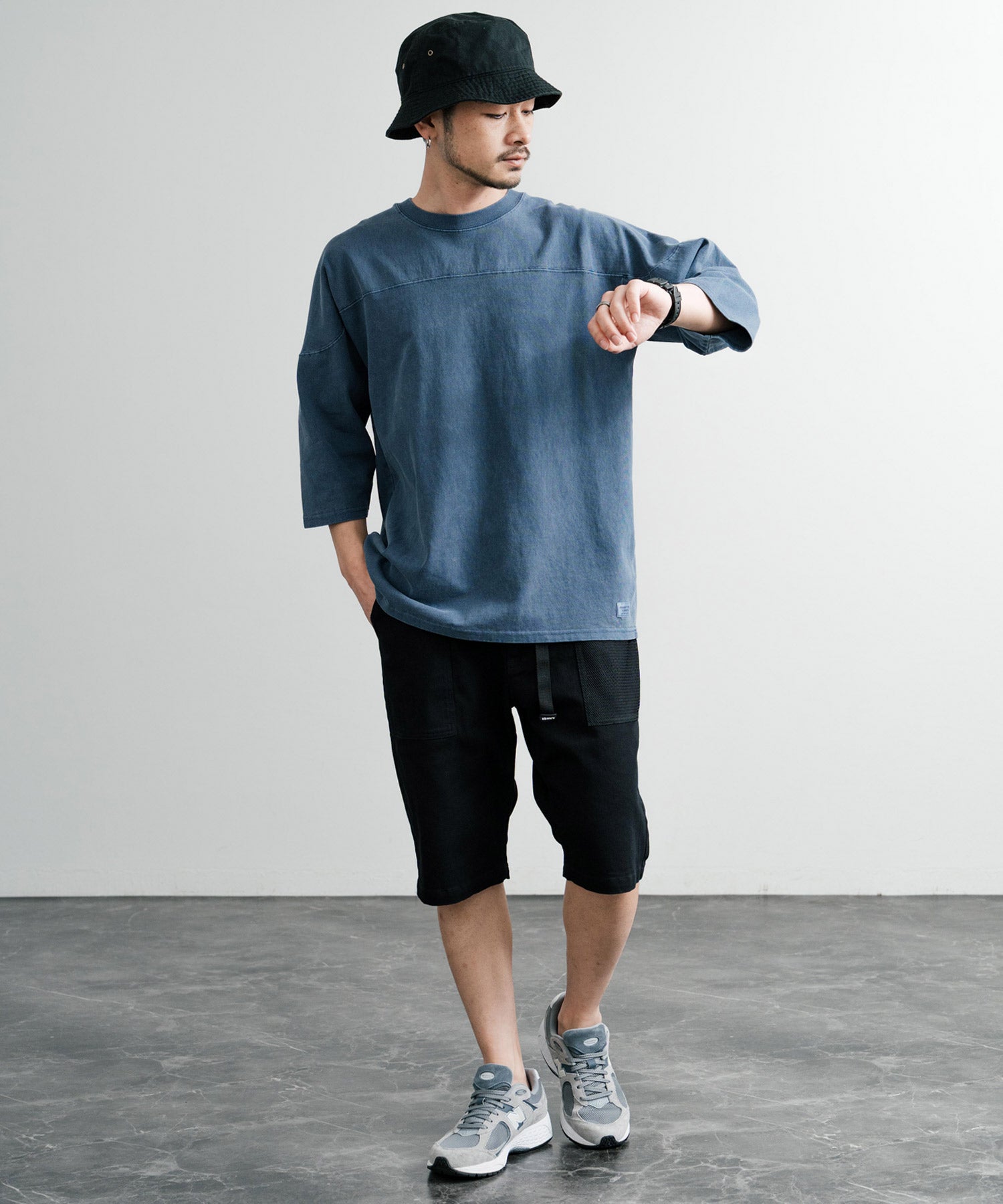 ロッキーモンロー Rocky Monroe ハーフパンツ クライミング ベイカー ショーツ メンズ ショートパンツ 短パン 膝丈 イージー ワイド 無地 KRIFF MAYER 2444000 14580 （68.オリーブ） 68.オリーブ