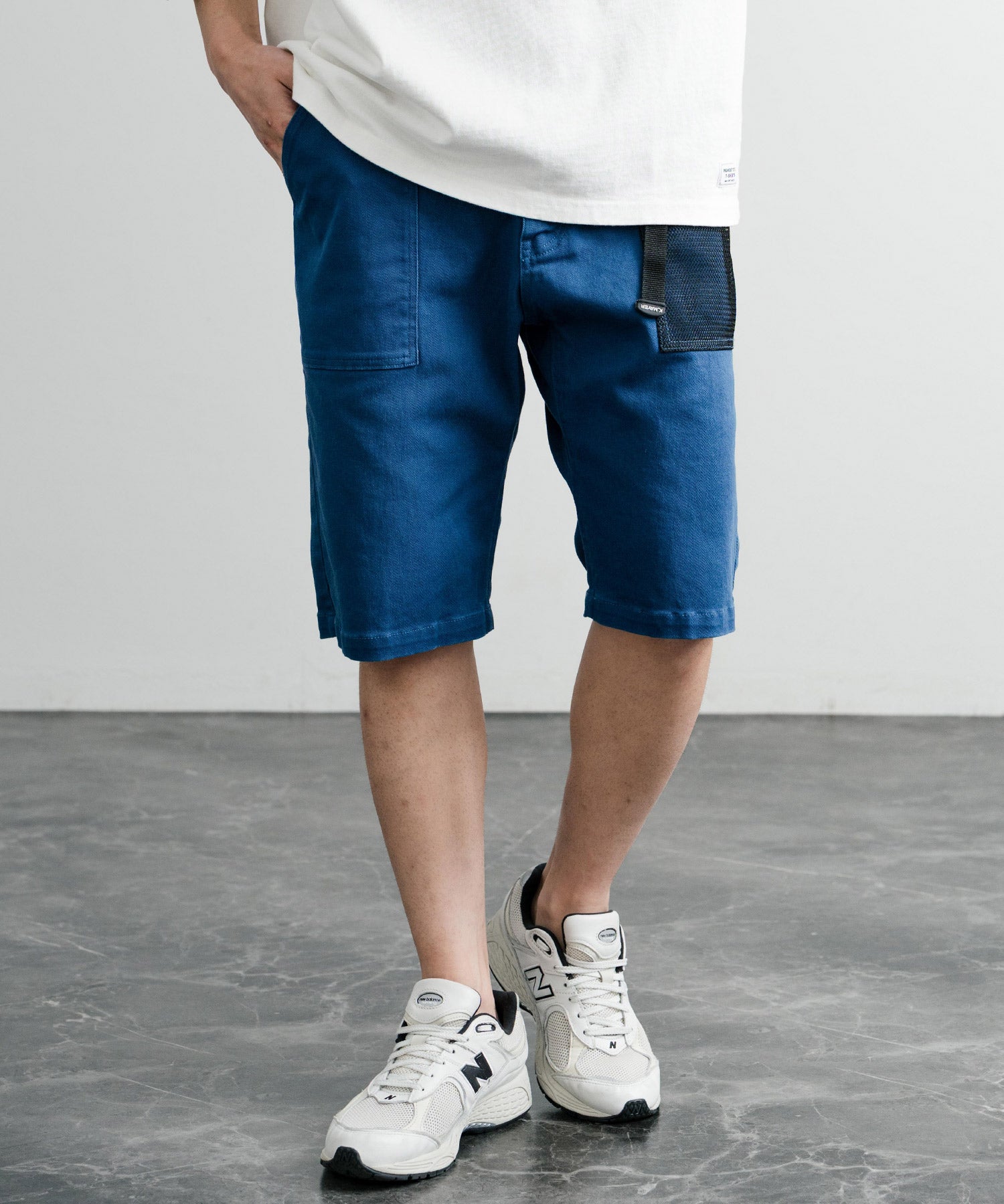 ロッキーモンロー Rocky Monroe ハーフパンツ クライミング ベイカー ショーツ メンズ ショートパンツ 短パン 膝丈 イージー ワイド 無地 KRIFF MAYER 2444000 14580 （68.オリーブ） 68.オリーブ