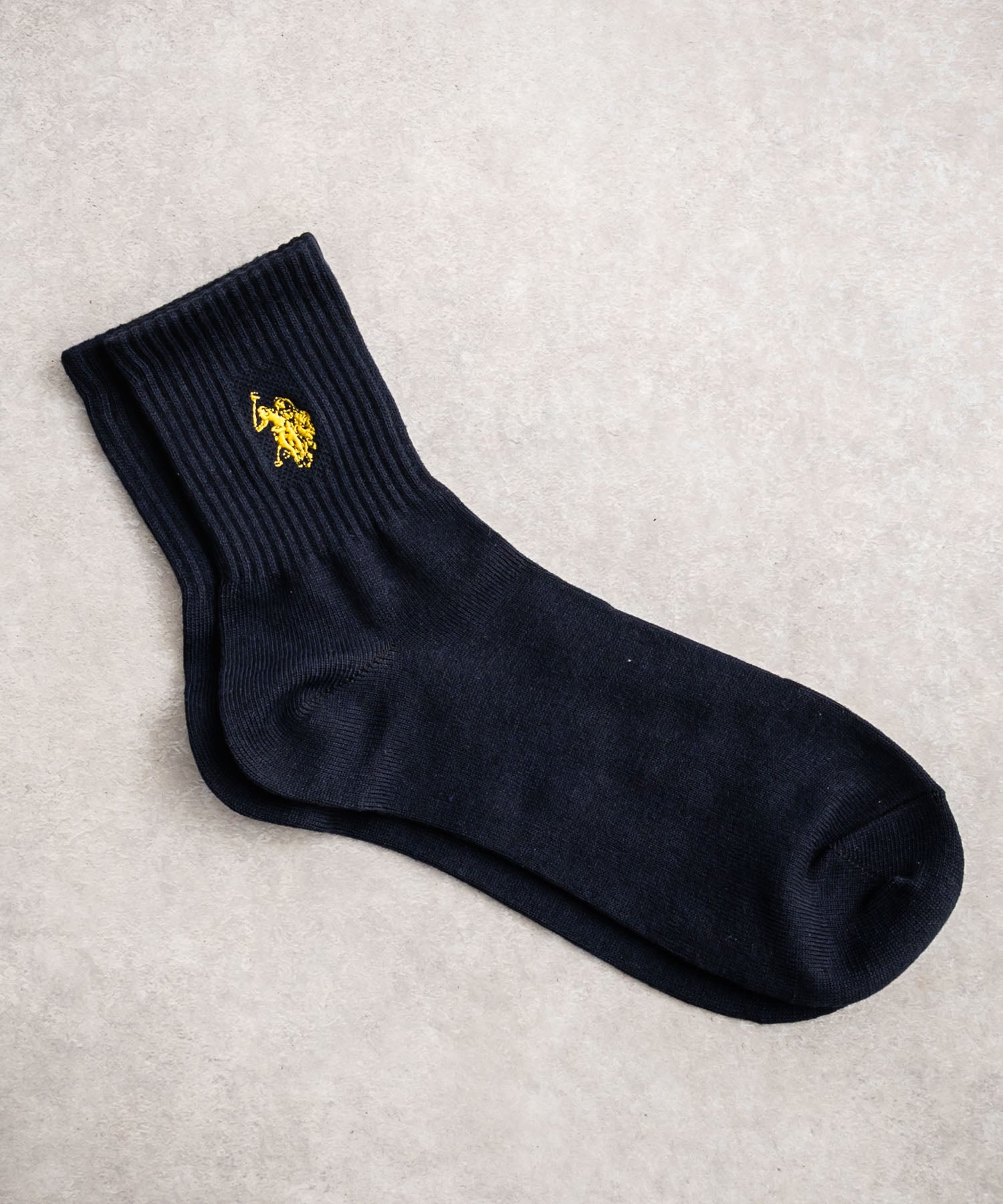 ロッキーモンロー Rocky Monroe スニーカーソックス 3足セット アソート メンズ 靴下 クォーター丈 ロゴ刺繍 ワンポイント 通学 通勤 スポーツ U.S. POLO ASSN. 15068 （アソート） アソート
