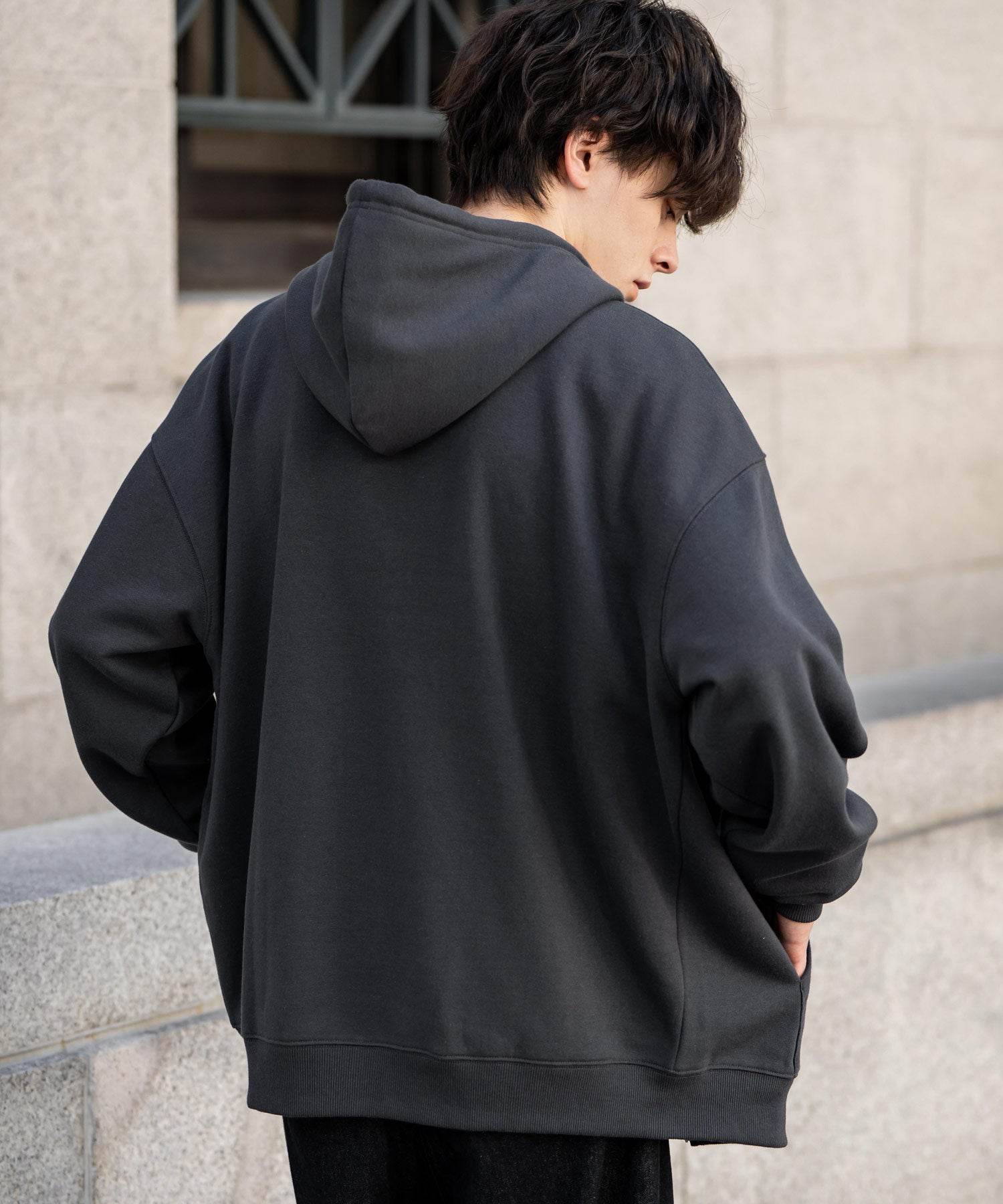 Rocky Monroe Full-Zip Hoodie with Fleece Lining Long Sleeve Men Women