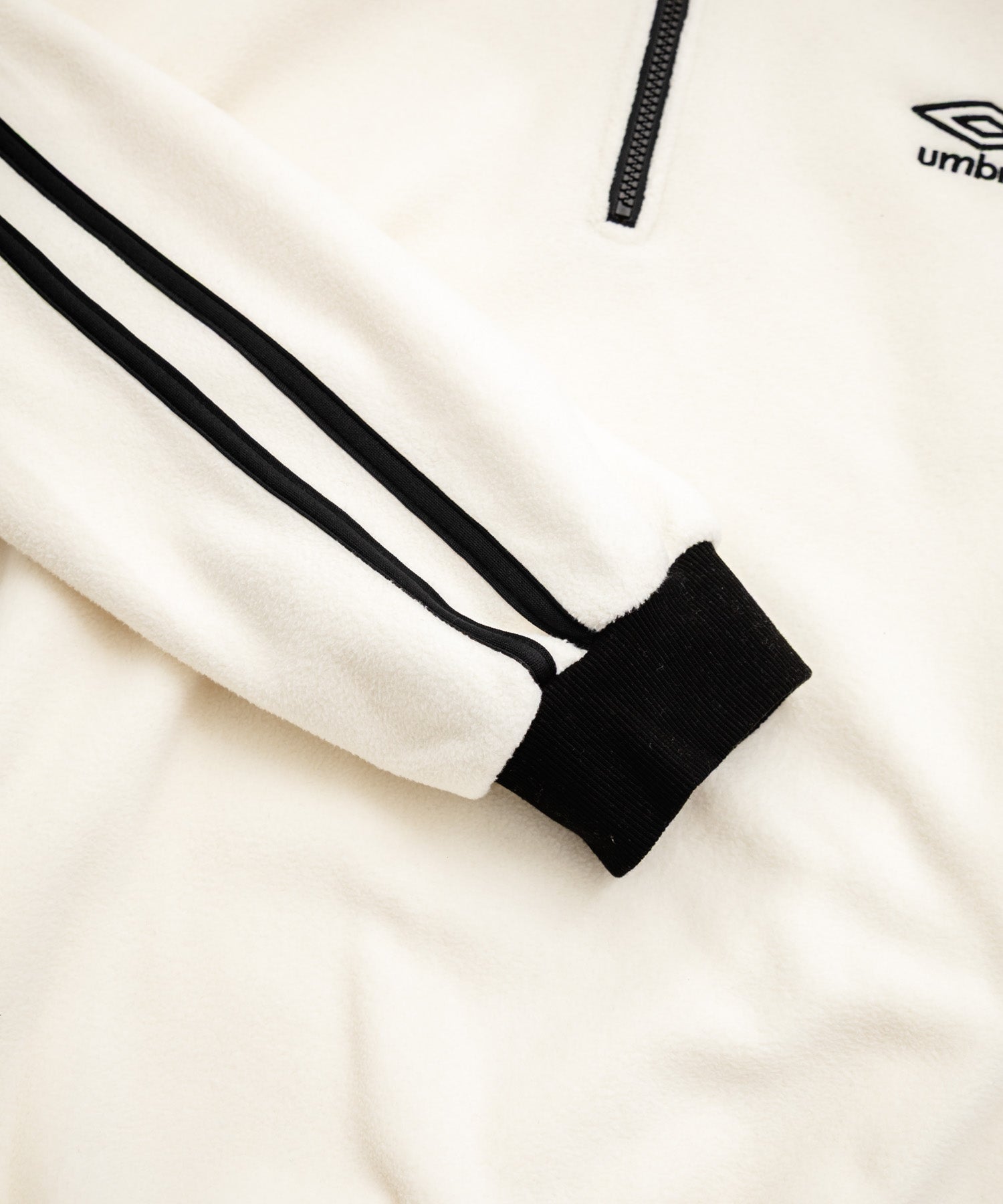 ロッキーモンロー Rocky Monroe UMBRO アンブロ フリース ハーフジップ 長袖 メンズ レディース トレーナー オーバーサイズ ロゴ刺繍 サイドライン ハイネック 別注 14946 （ネイビー） ネイビー