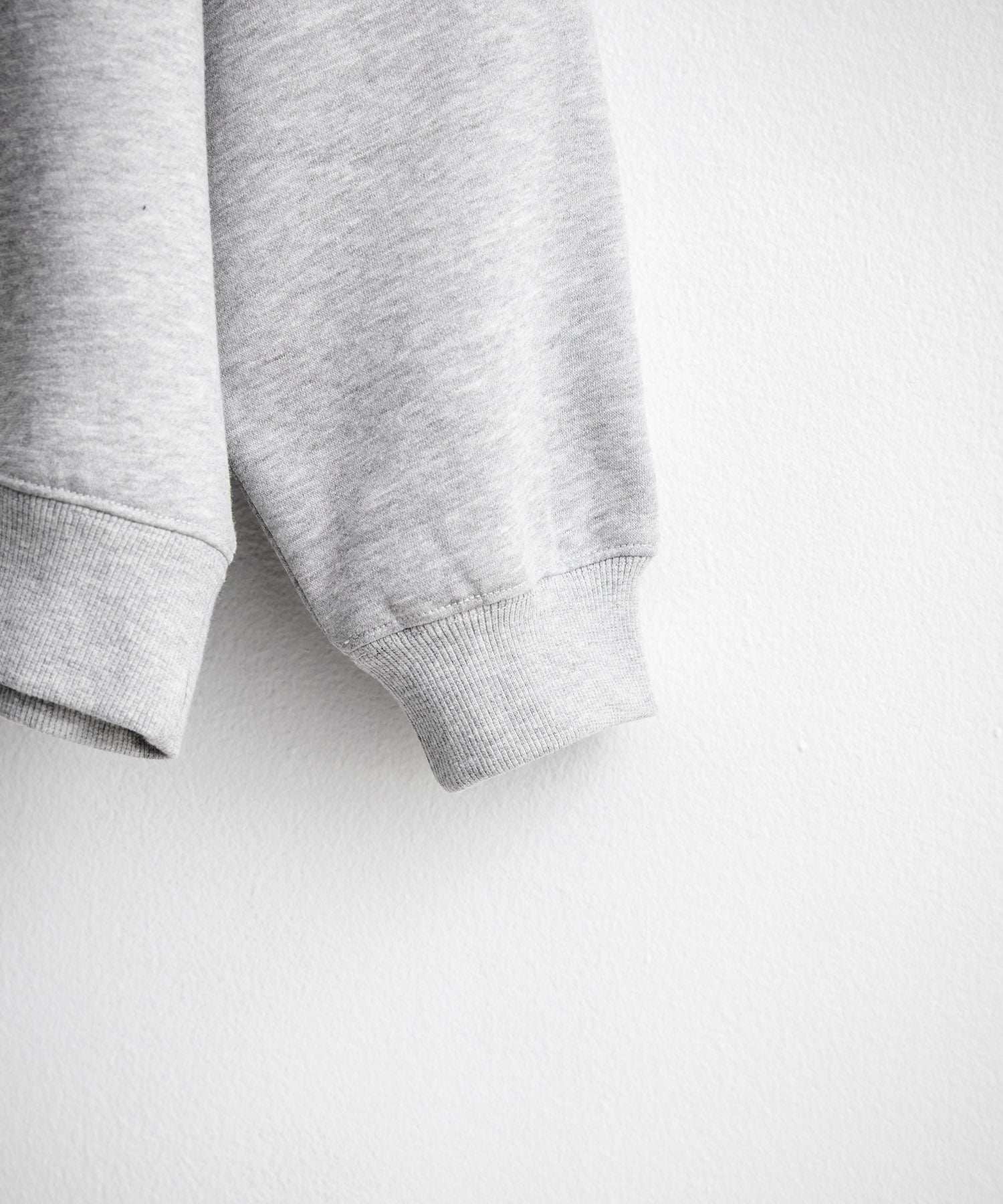 ロッキーモンロー Rocky Monroe UMBRO アンブロ スウェット 裏起毛 長袖 メンズ レディース トレーナー ハーフジップ プルオーバー オーバーサイズ ロゴ刺繍 別注コラボ 14942 （杢グレー） 杢グレー