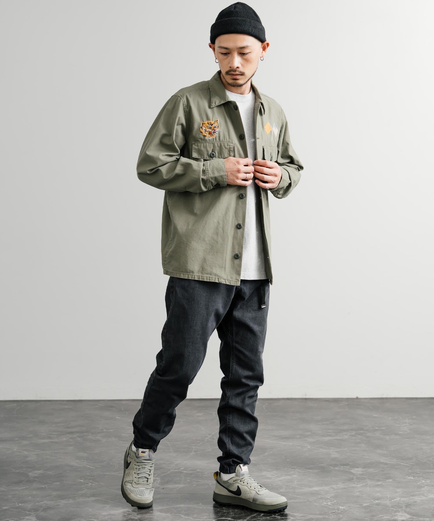 ロッキーモンロー Rocky Monroe ジョガーパンツ クライミング デニム メンズ テーパード イージー ストレッチ ガゼットクロッチ カジュアル KRIFF MAYER 2514002 14781 （73.ライトブルー） 73.ライトブルー