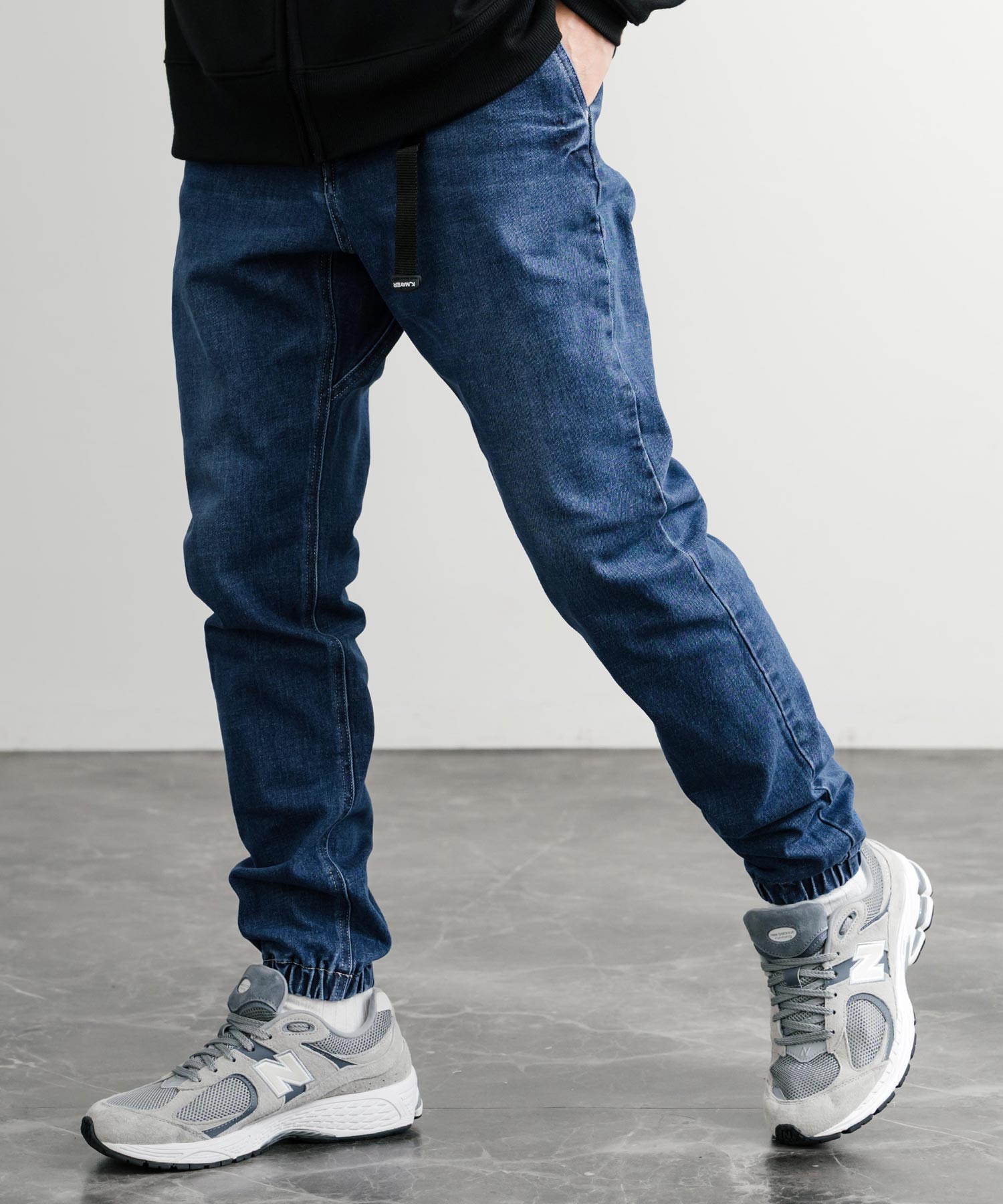 ロッキーモンロー Rocky Monroe ジョガーパンツ クライミング デニム メンズ テーパード イージー ストレッチ ガゼットクロッチ カジュアル KRIFF MAYER 2514002 14781 （73.ライトブルー） 73.ライトブルー