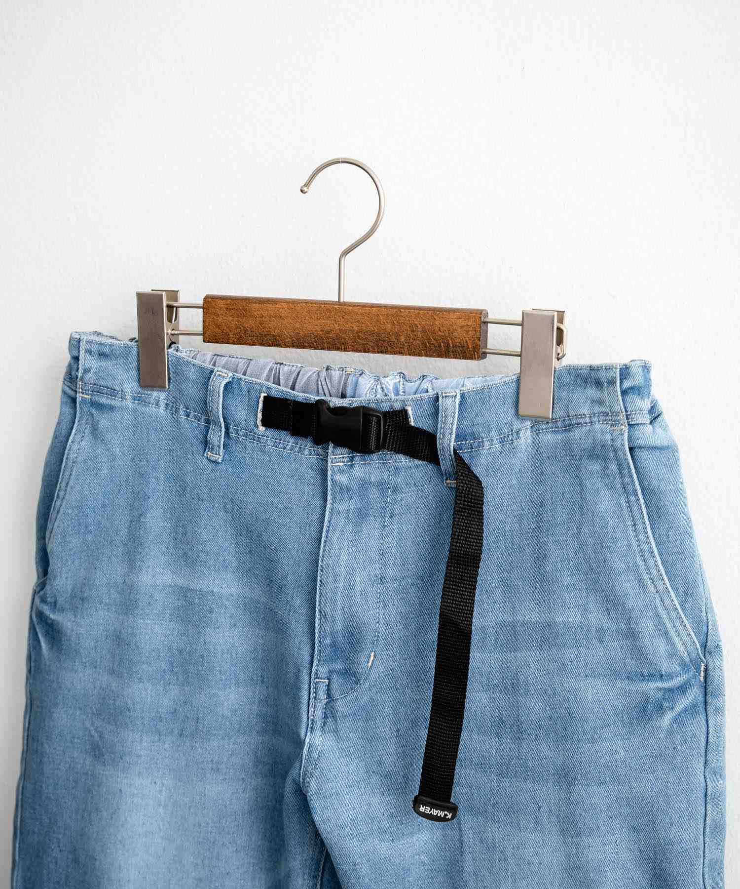 ロッキーモンロー Rocky Monroe ジョガーパンツ クライミング デニム メンズ テーパード イージー ストレッチ ガゼットクロッチ カジュアル KRIFF MAYER 2514002 14781 （73.ライトブルー） 73.ライトブルー