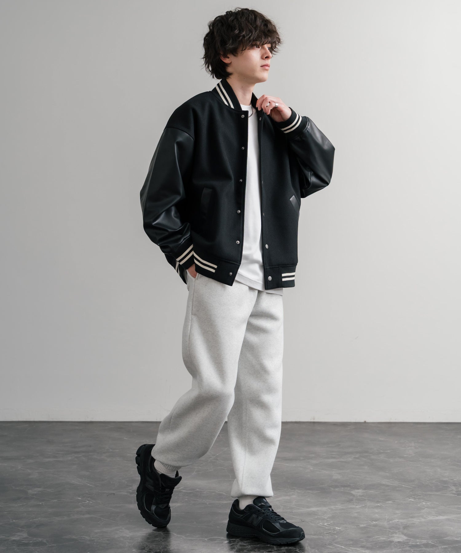 ロッキーモンロー Rocky Monroe スウェットパンツ イージー ジョガーパンツ メンズ レディース 裏起毛 無地 ヘビーウェイト リラックス ウエストゴム ドローコード ルーズ  14852 （1.オートミール） 1.オートミール