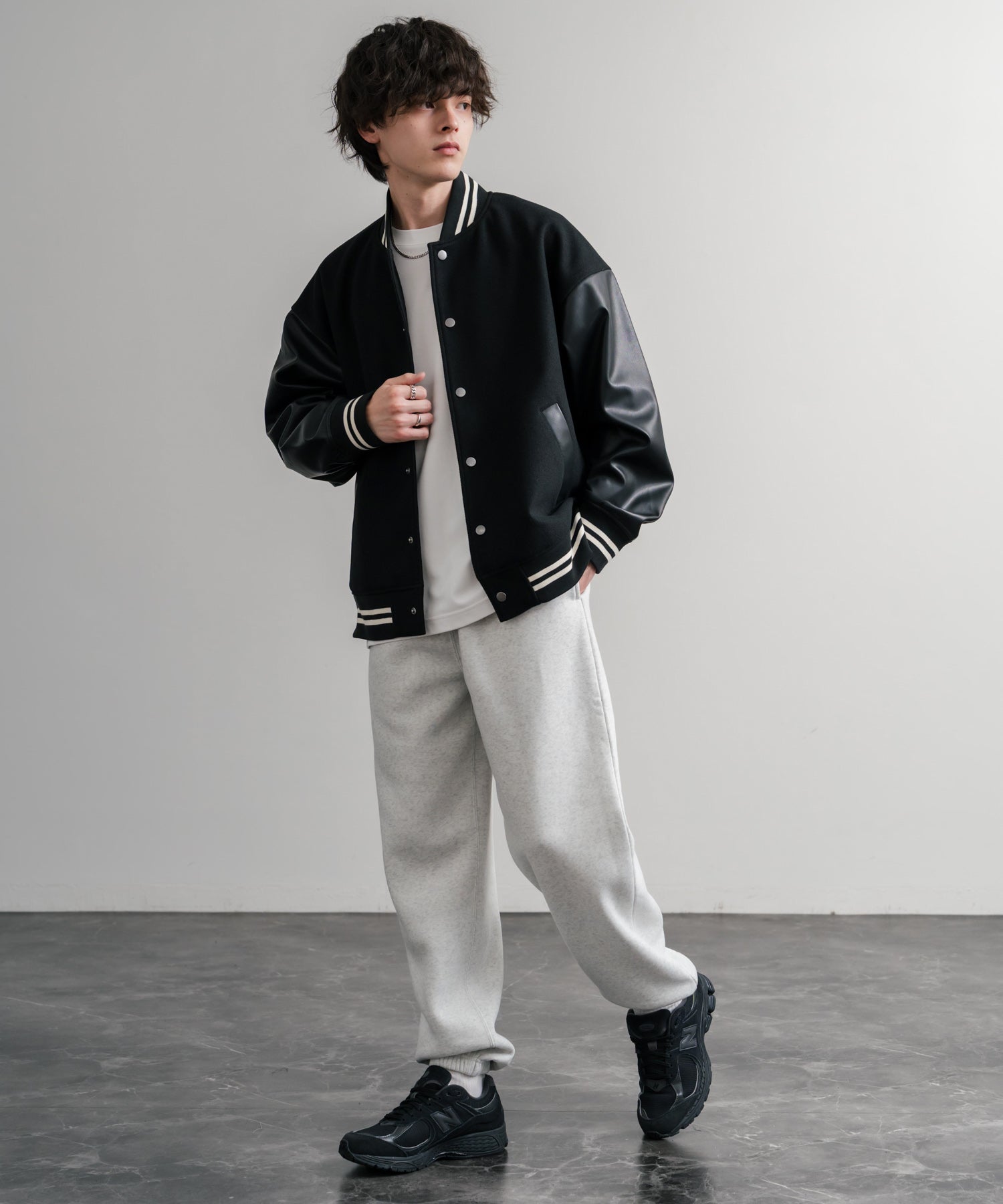 ロッキーモンロー Rocky Monroe スウェットパンツ イージー ジョガーパンツ メンズ レディース 裏起毛 無地 ヘビーウェイト リラックス ウエストゴム ドローコード ルーズ  14852 （1.オートミール） 1.オートミール