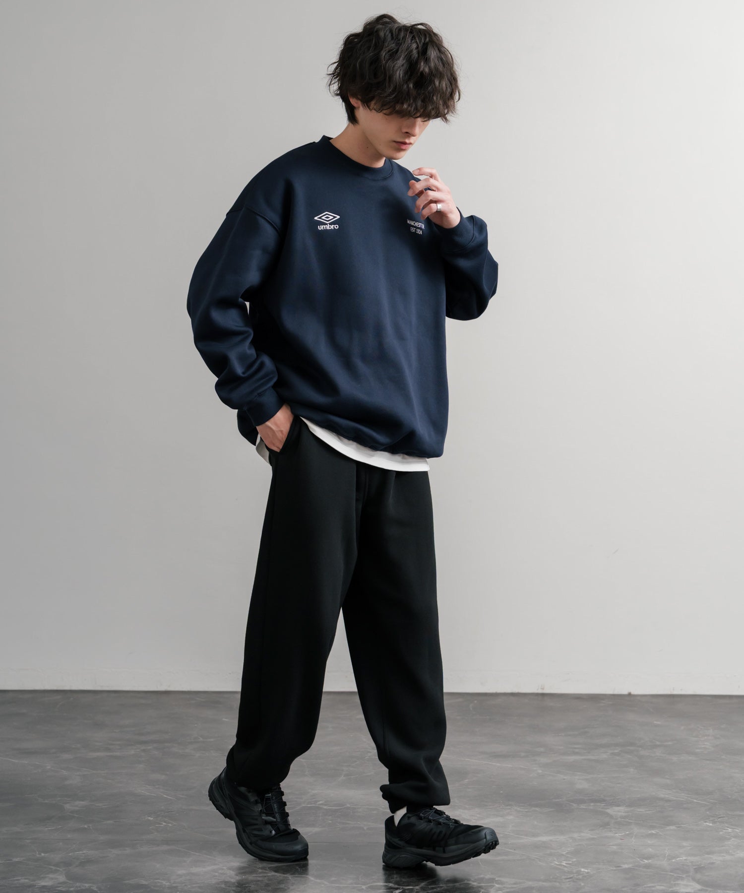 ロッキーモンロー Rocky Monroe スウェットパンツ イージー ジョガーパンツ メンズ レディース 裏起毛 無地 ヘビーウェイト リラックス ウエストゴム ドローコード ルーズ  14852 （1.オートミール） 1.オートミール
