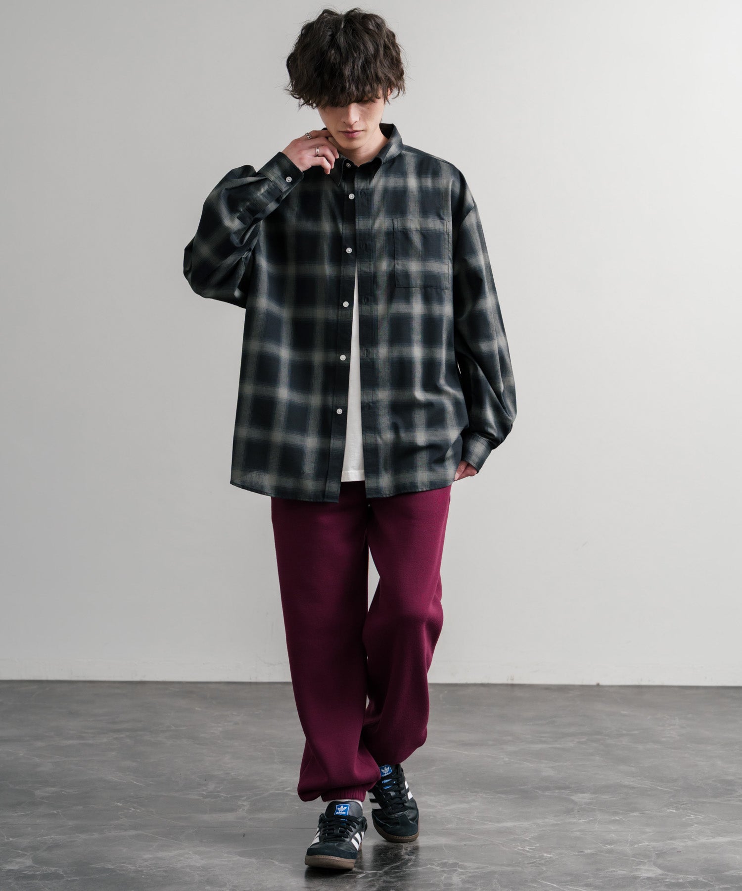 ロッキーモンロー Rocky Monroe スウェットパンツ イージー ジョガーパンツ メンズ レディース 裏起毛 無地 ヘビーウェイト リラックス ウエストゴム ドローコード ルーズ  14852 （1.オートミール） 1.オートミール