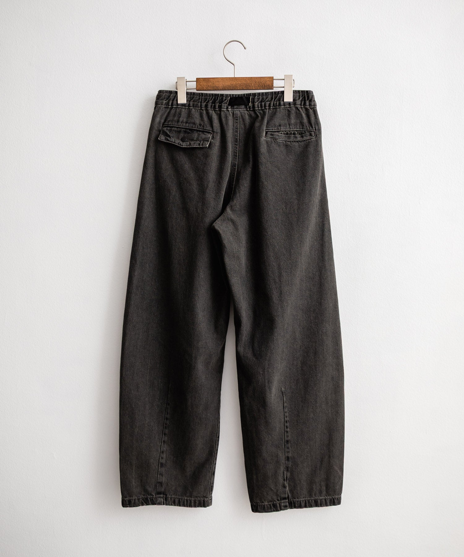 ロッキーモンロー Rocky Monroe GERRY ジェリー デニムパンツ クライミングパンツ メンズ レディース ジーンズ バレルレッグ UVカット ワイド   無地 ロゴ刺繍 15113 （73.ブルー） 73.ブルー