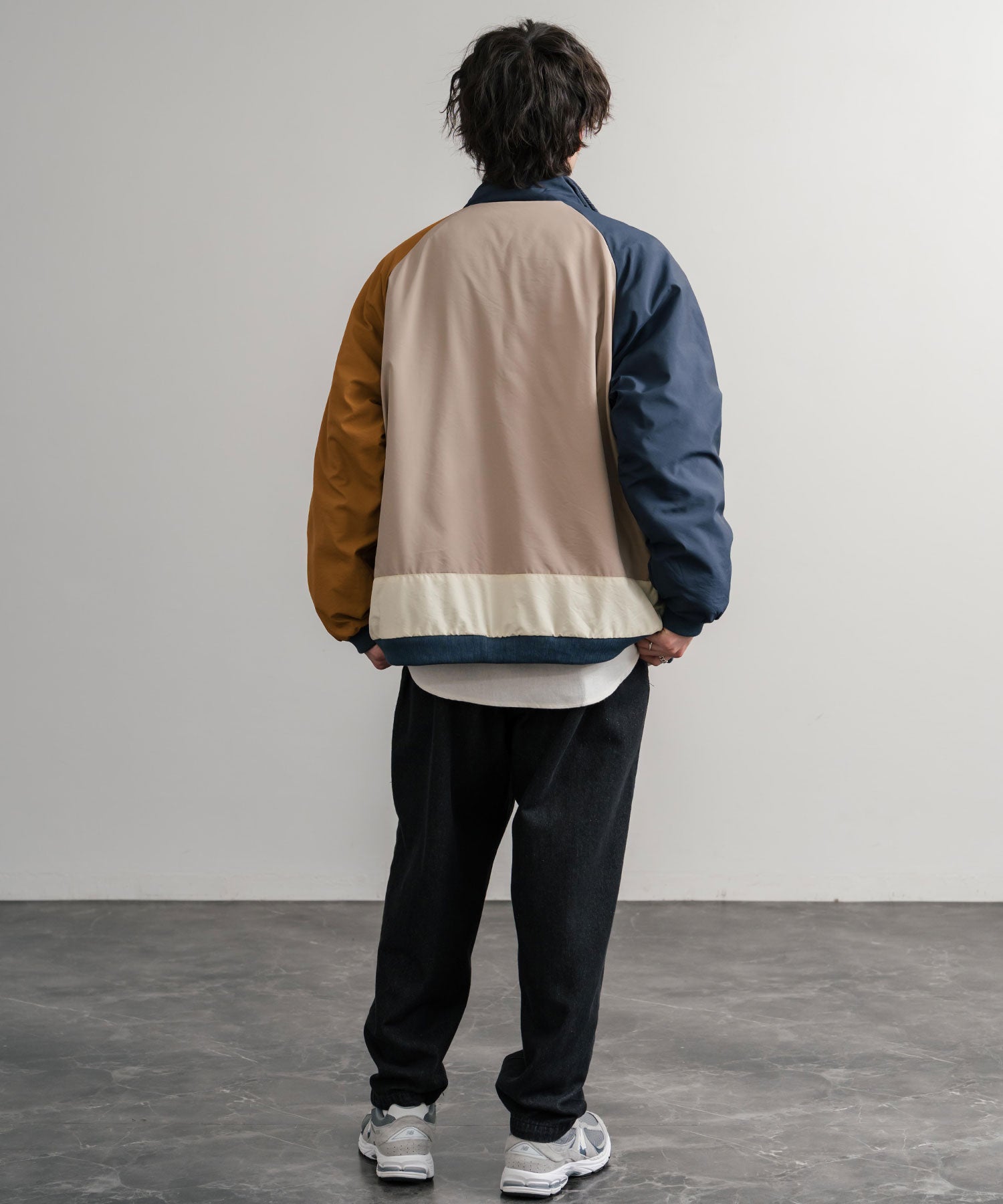 ロッキーモンロー Rocky Monroe ボアジャケット スタンドネック ブルゾン メンズ レディース フリース リバーシブル 2WAY ワッペン KRIFF MAYER 2514404 14796 （110.マルチ2） 110.マルチ2