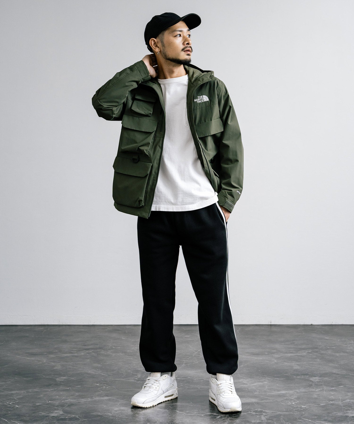 ロッキーモンロー Rocky Monroe スウェットパンツ ジョガー 裏起毛 メンズ レディース バルーン ライン イージー 暖パン 無地 リラックス ウエストゴム ベーシック コットンタッチ 14986 （4.ブラック） 4.ブラック