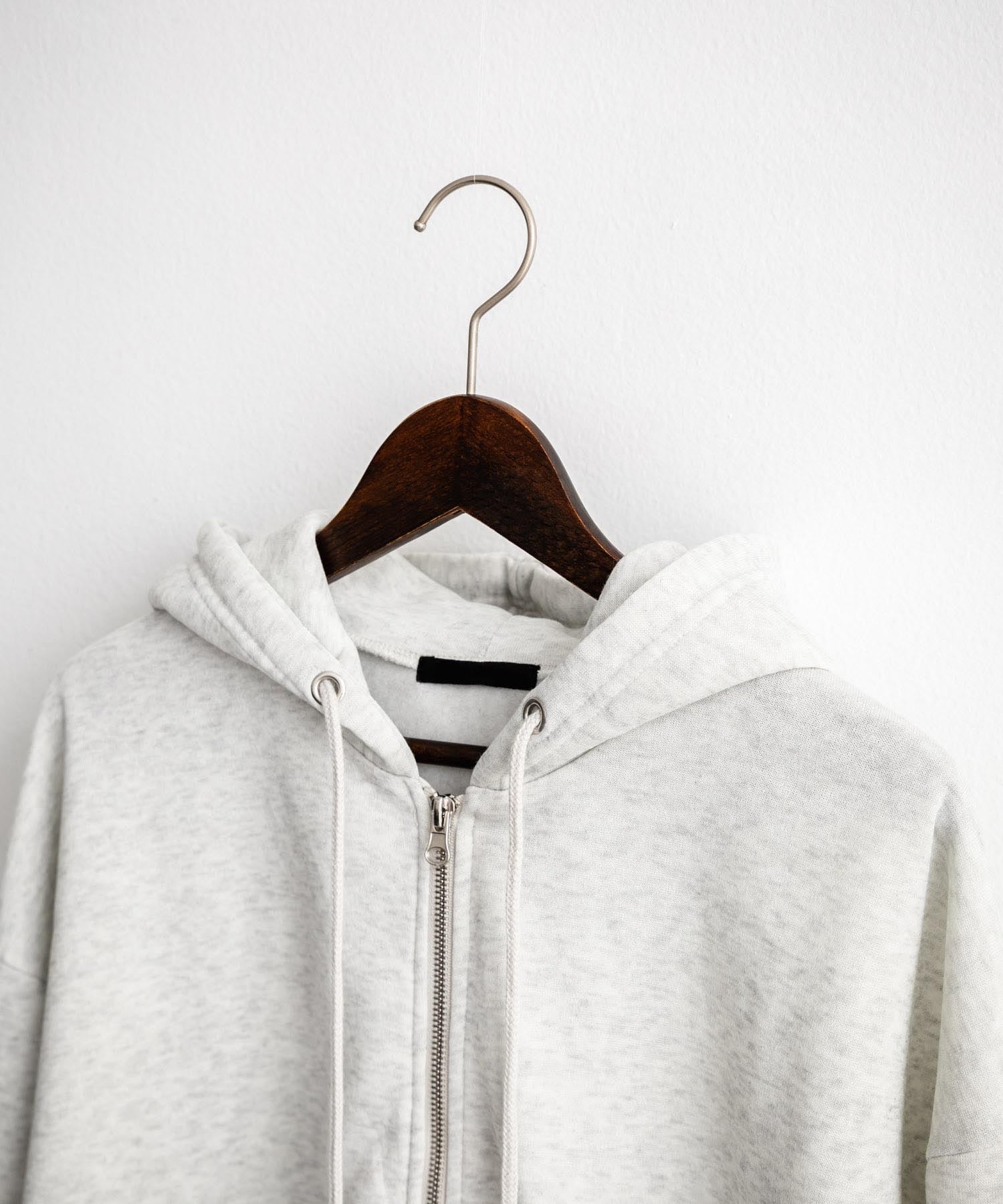 ロッキーモンロー Rocky Monroe パーカー フルジップ 裏起毛 メンズ レディース 無地 フーディー 綿タッチ オーバーサイズ ビッグシルエット ルーズ リラックス ルームウェア 14987 （4.ブラック） 4.ブラック