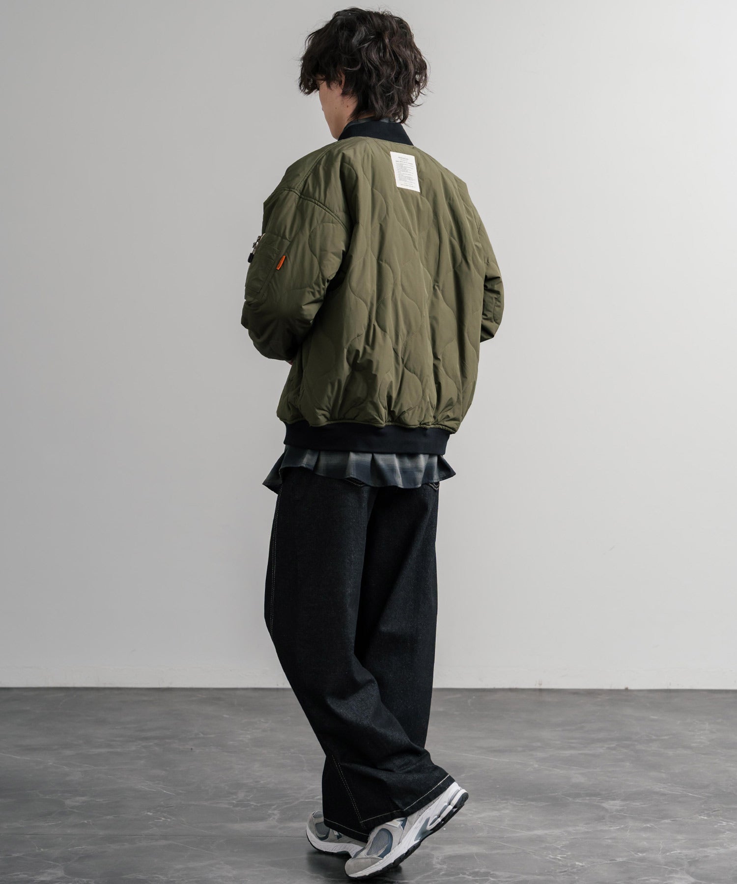 ロッキーモンロー Rocky Monroe スカジャン リバーシブル 2WAY MA-1 メンズ レディース 短丈 ショート丈 スーベニア 刺繍 虎 KRIFF MAYER 2515102 14883 （65.グリーン） 65.グリーン