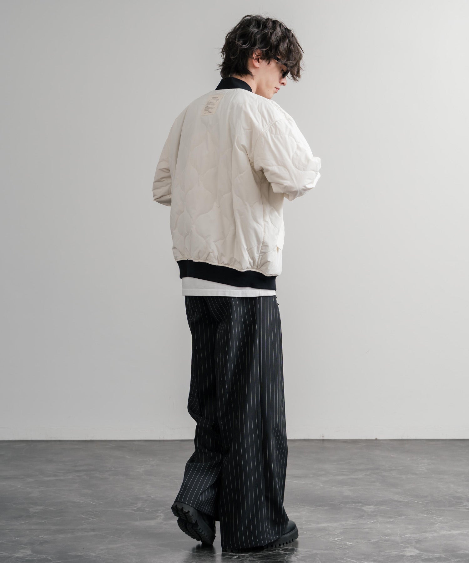 ロッキーモンロー Rocky Monroe スカジャン リバーシブル 2WAY MA-1 メンズ レディース 短丈 ショート丈 スーベニア 刺繍 虎 KRIFF MAYER 2515102 14883 （65.グリーン） 65.グリーン