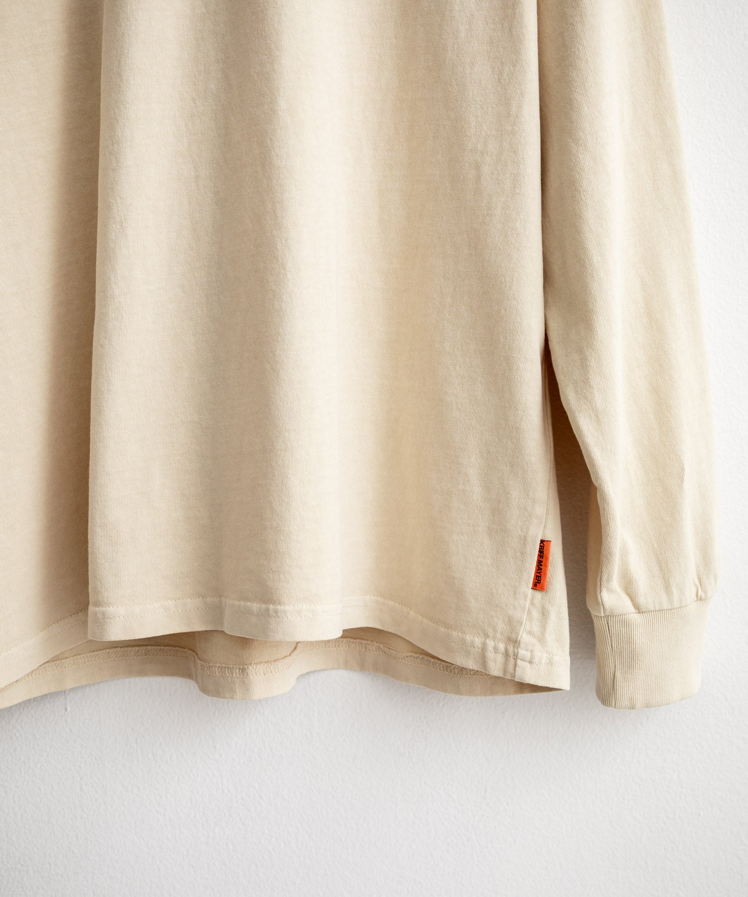 ロッキーモンロー Rocky Monroe カットソー 長袖 Tシャツ メンズ レディース ロンT 刺繍 プリント オーバーサイズ クルーネック 虎 KRIFF MAYER 2537203 15603 （17.チャコール） 17.チャコール