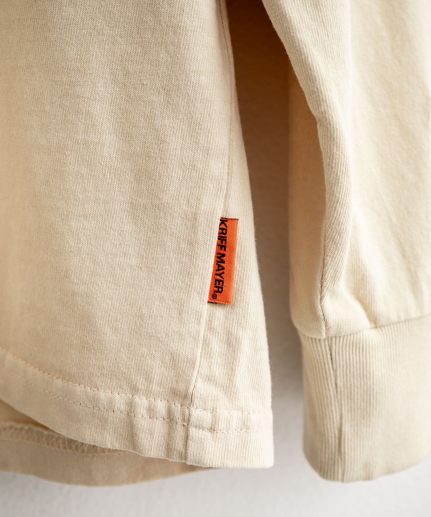 ロッキーモンロー Rocky Monroe カットソー 長袖 Tシャツ メンズ レディース ロンT 刺繍 プリント オーバーサイズ クルーネック 虎 KRIFF MAYER 2537203 15603 （17.チャコール） 17.チャコール