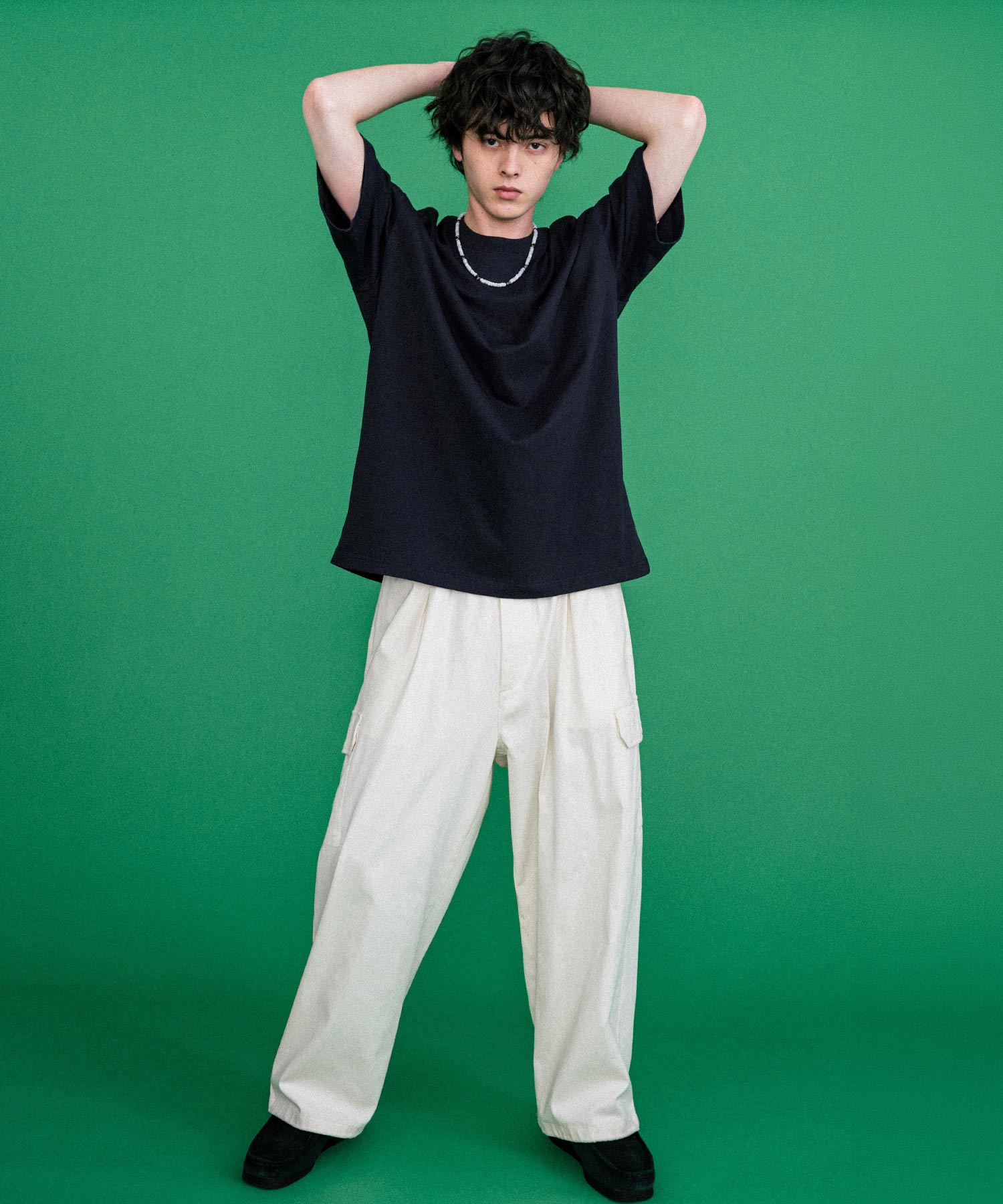 ロッキーモンロー Rocky Monroe CONVERSE コンバース ロゴT 半袖 メンズ カットソー Tシャツ プレートロゴ オーバーサイズ ルーズ リラックス カジュアル ストリート 15723 （49.ブラック） 49.ブラック