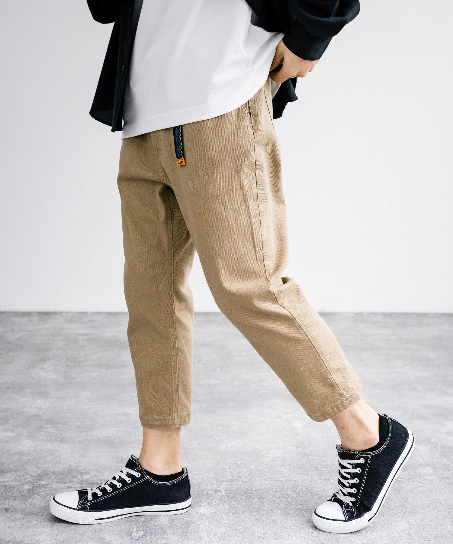 Rocky Monroe Climbing Pants Men's Slim Cropped Casual Outdoor Easy Waist Gusset Webbing Belt Simple Camp Fest Wide Stret