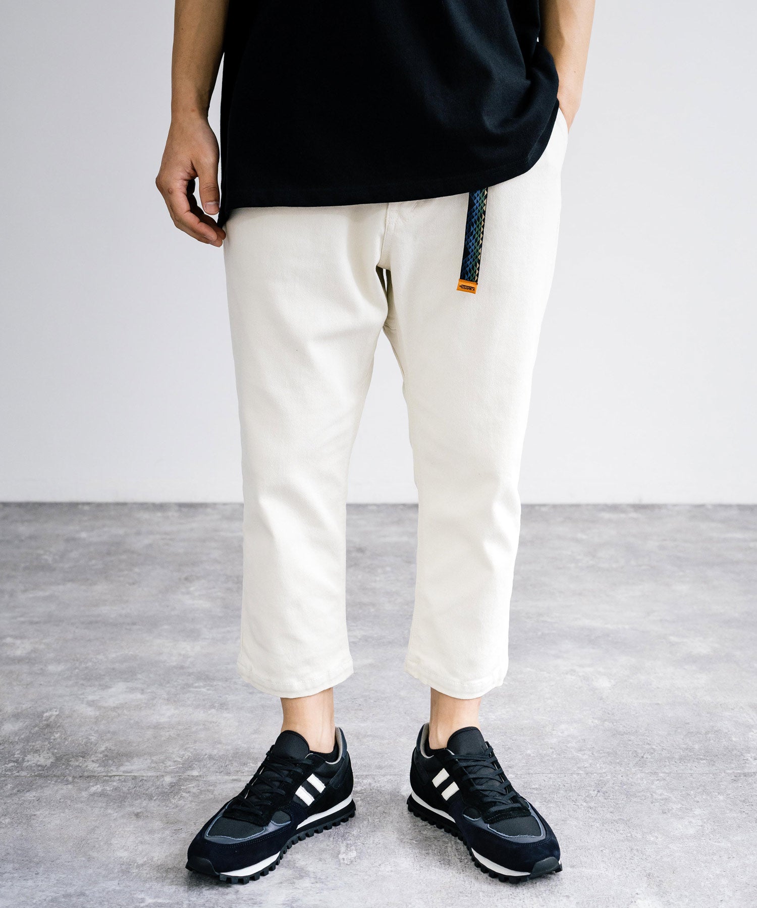 Rocky Monroe Climbing Pants Men's Slim Cropped Casual Outdoor Easy Waist Gusset Webbing Belt Simple Camp Fest Wide Stret