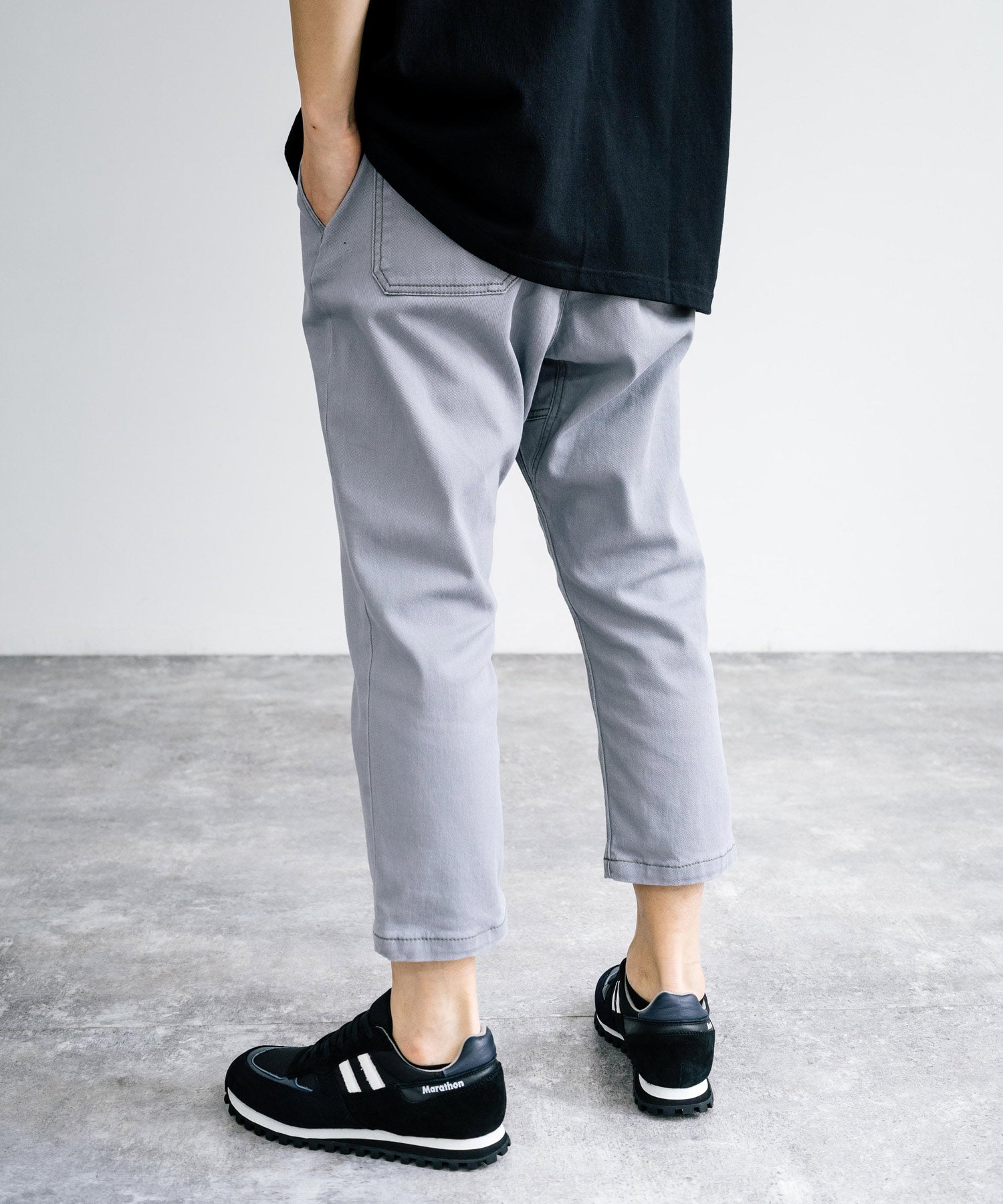 Rocky Monroe Climbing Pants Men's Slim Cropped Casual Outdoor Easy Waist Gusset Webbing Belt Simple Camp Fest Wide Stret