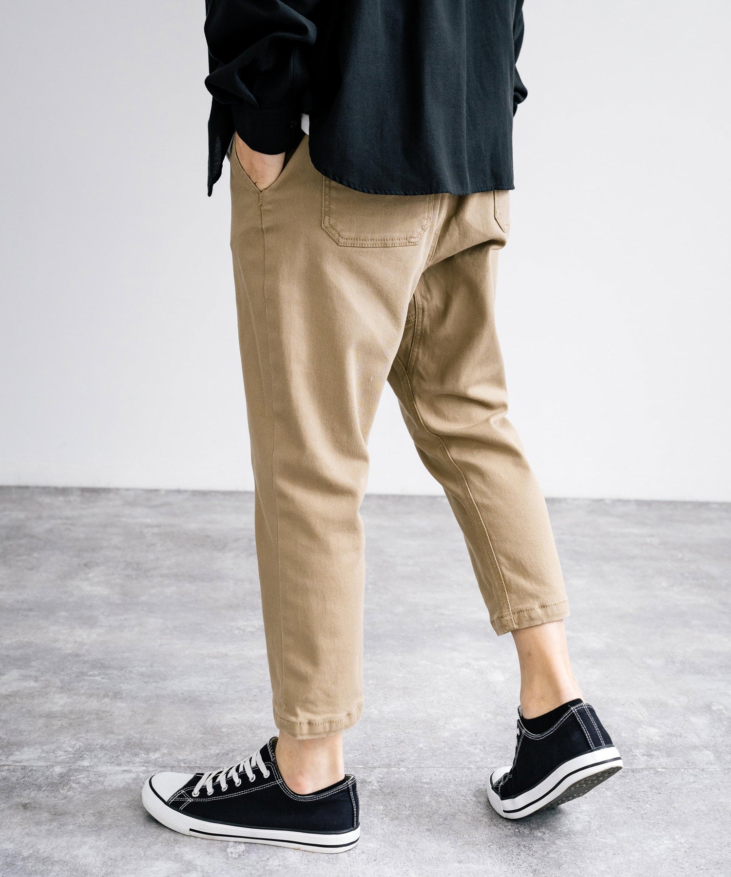 Rocky Monroe Climbing Pants Men's Slim Cropped Casual Outdoor Easy Waist Gusset Webbing Belt Simple Camp Fest Wide Stret
