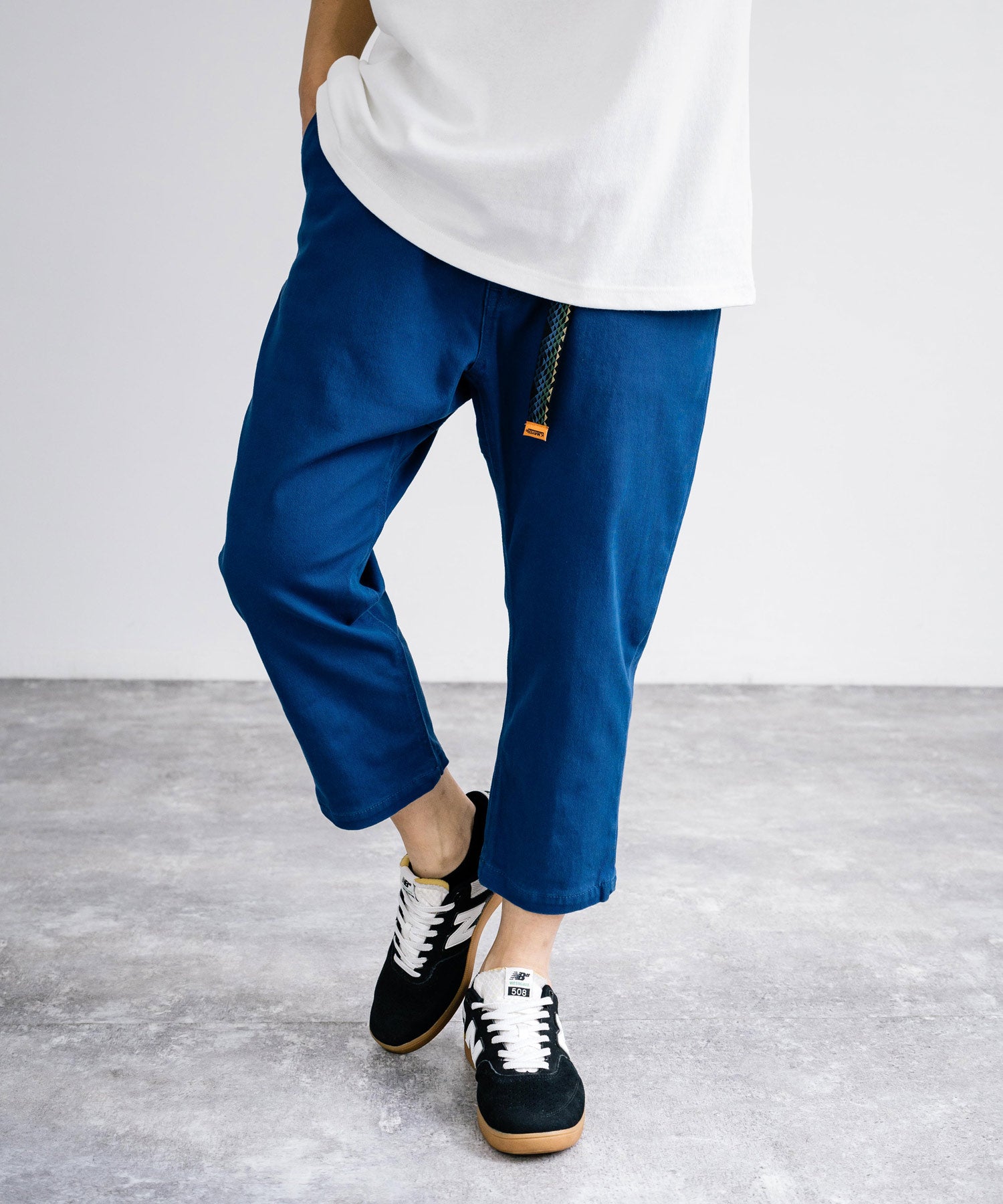 Rocky Monroe Climbing Pants Men's Slim Cropped Casual Outdoor Easy Waist Gusset Webbing Belt Simple Camp Fest Wide Stret