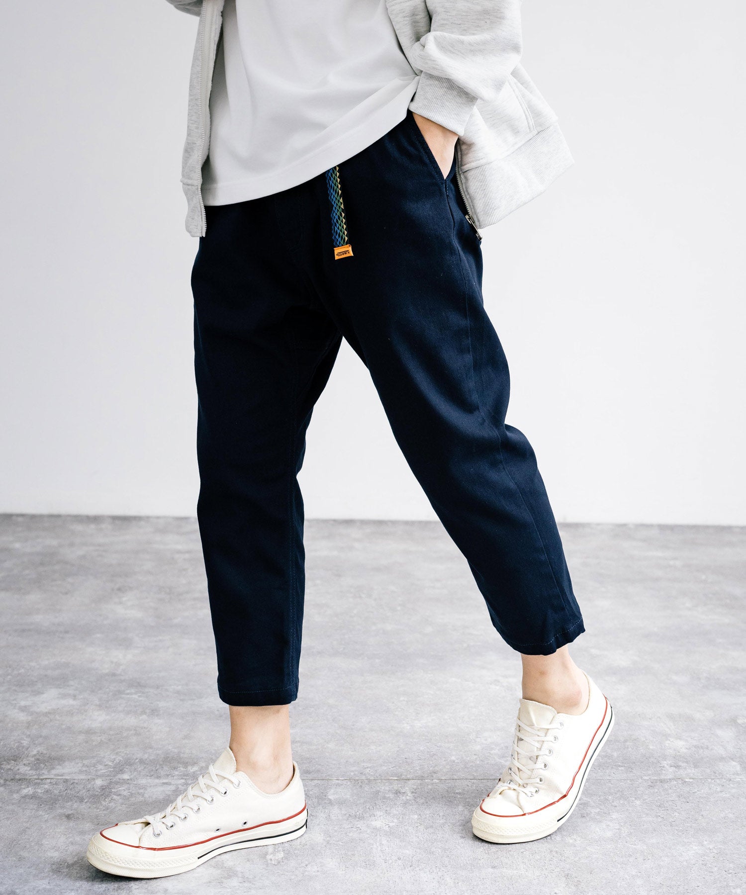 Rocky Monroe Climbing Pants Men's Slim Cropped Casual Outdoor Easy Waist Gusset Webbing Belt Simple Camp Fest Wide Stret