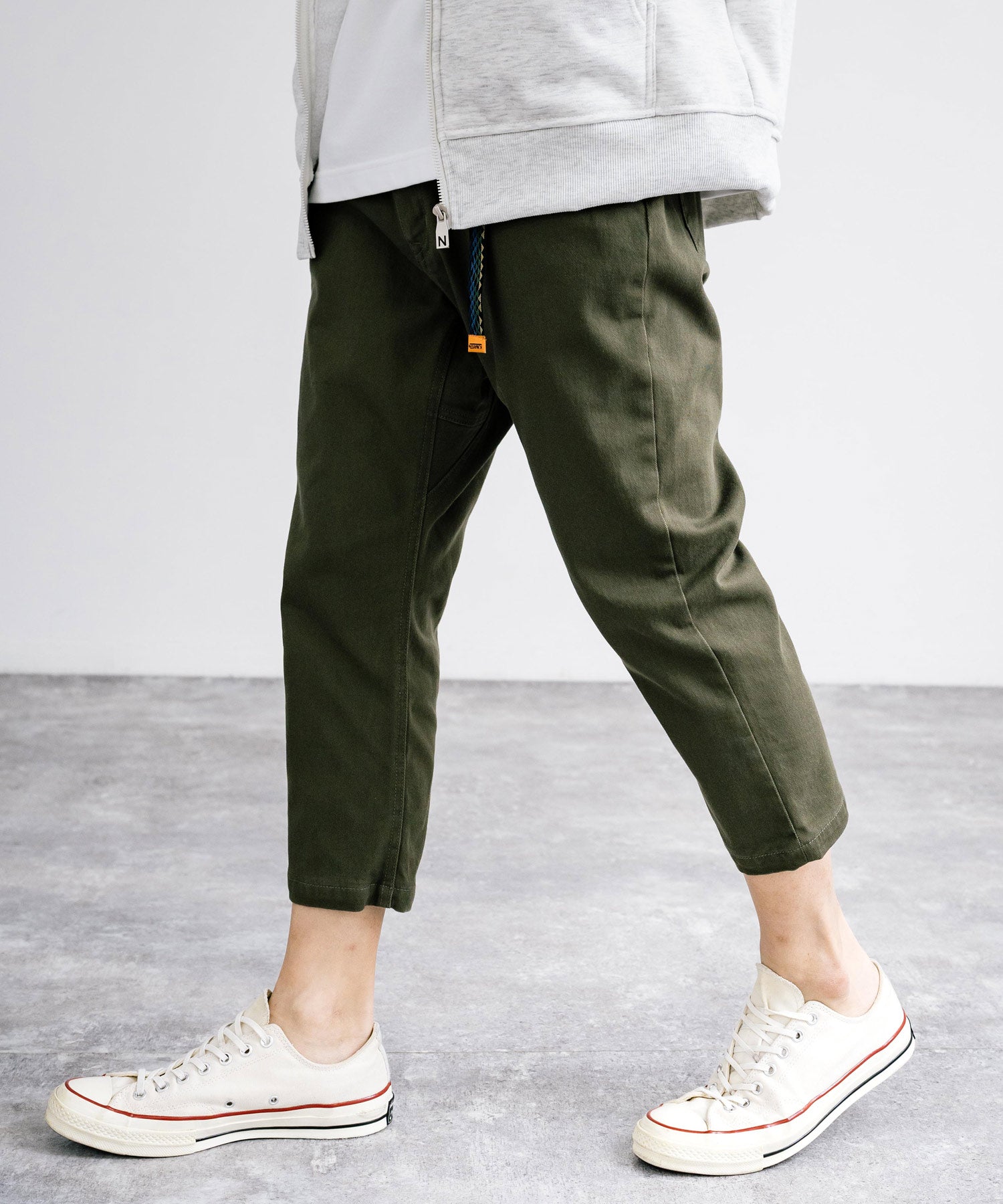 Rocky Monroe Climbing Pants Men's Slim Cropped Casual Outdoor Easy Waist Gusset Webbing Belt Simple Camp Fest Wide Stret