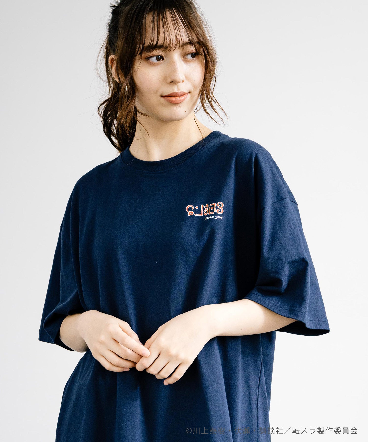 Rocky Monroe Reincarnated as a Slime Print T Short Sleeve Anime Collaboration Men's Women's Cut and Sew T-Shirt Goods Manga Tensura Isekai Reincarnation Favorite Evolution to Demon Lord