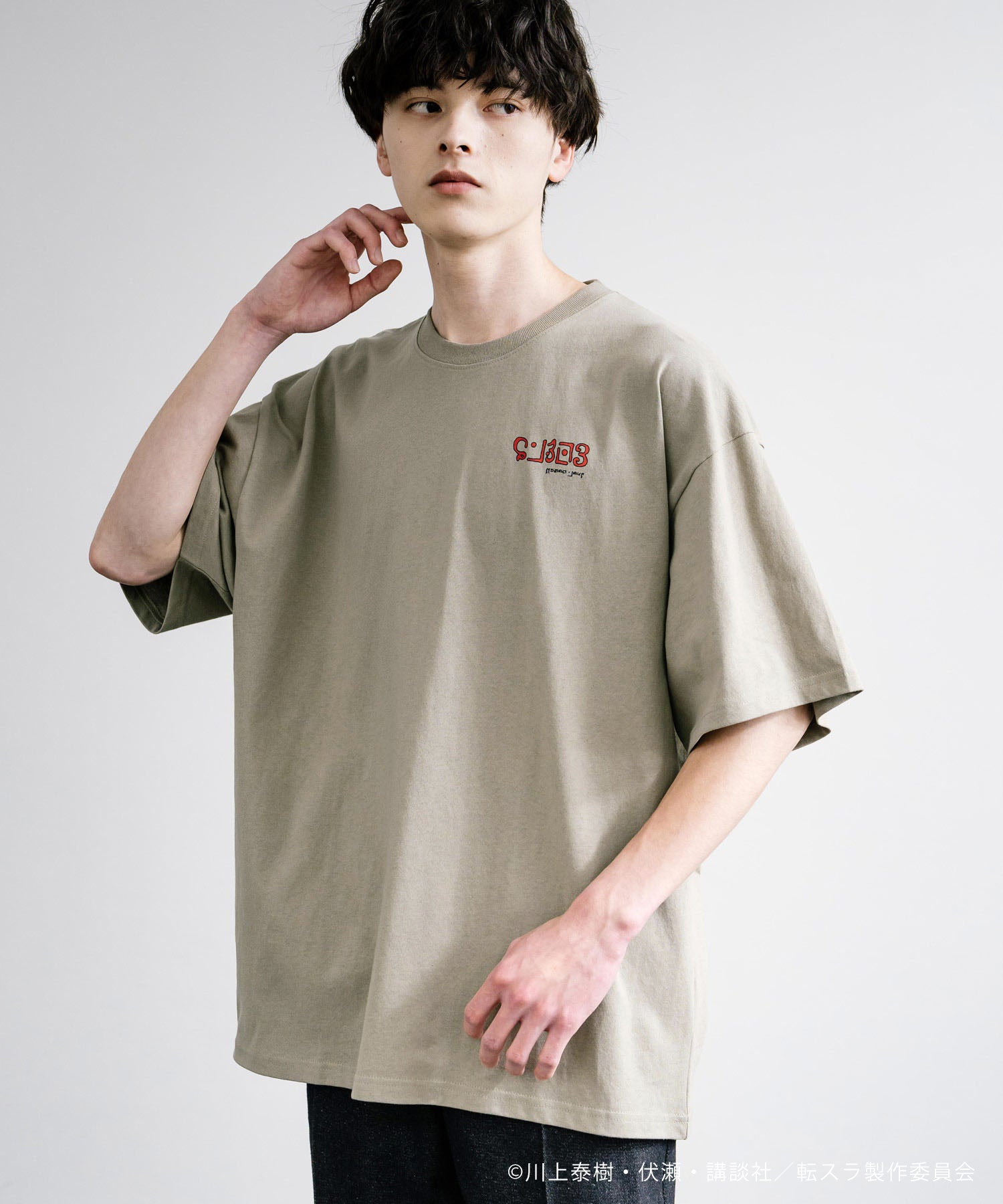Rocky Monroe Reincarnated as a Slime Print T Short Sleeve Anime Collaboration Men's Women's Cut and Sew T-Shirt Goods Manga Tensura Isekai Reincarnation Favorite Evolution to Demon Lord