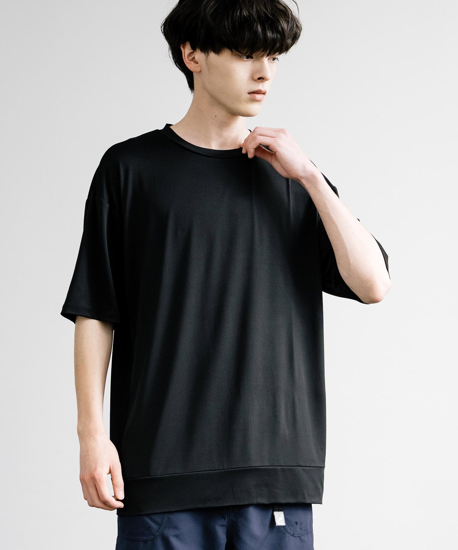 ロッキーモンロー Rocky Monroe 接触冷感 ラッシュガード プルオーバー メンズ レディース 半袖 Tシャツ 無地 水着 UPF50+ UVカット 紫外線対策 日焼け対策 ひんやり 吸水速乾 ス （カーキ） カーキ