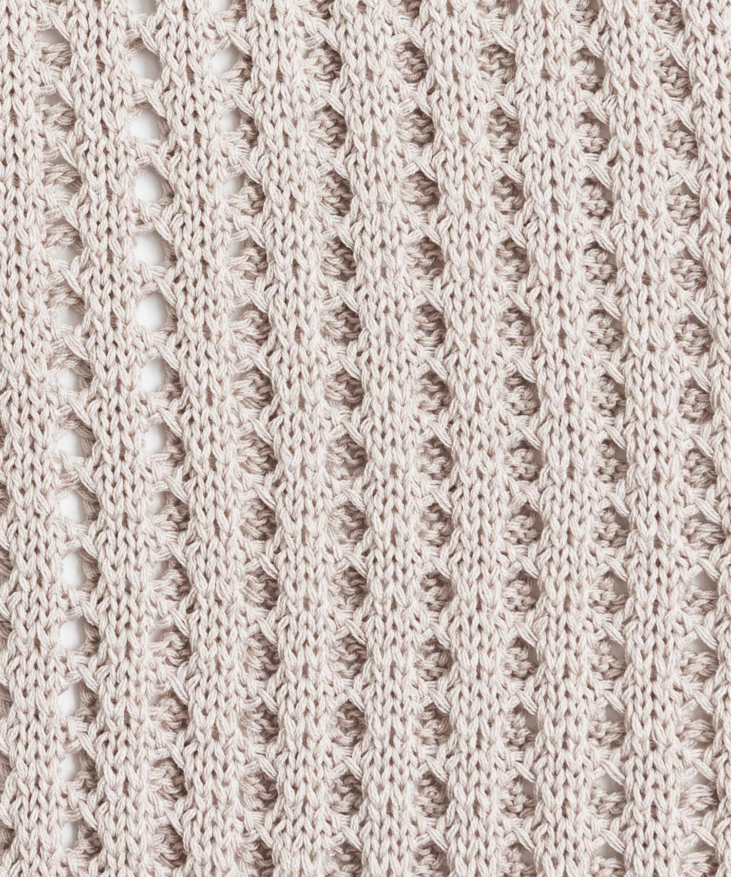 Rocky Monroe Cardigan Mesh Knit V-Neck Men’s Women’s Simple Casual Linen Touch Linen-Like Plain Summer Knit Big Silhouette Oversized